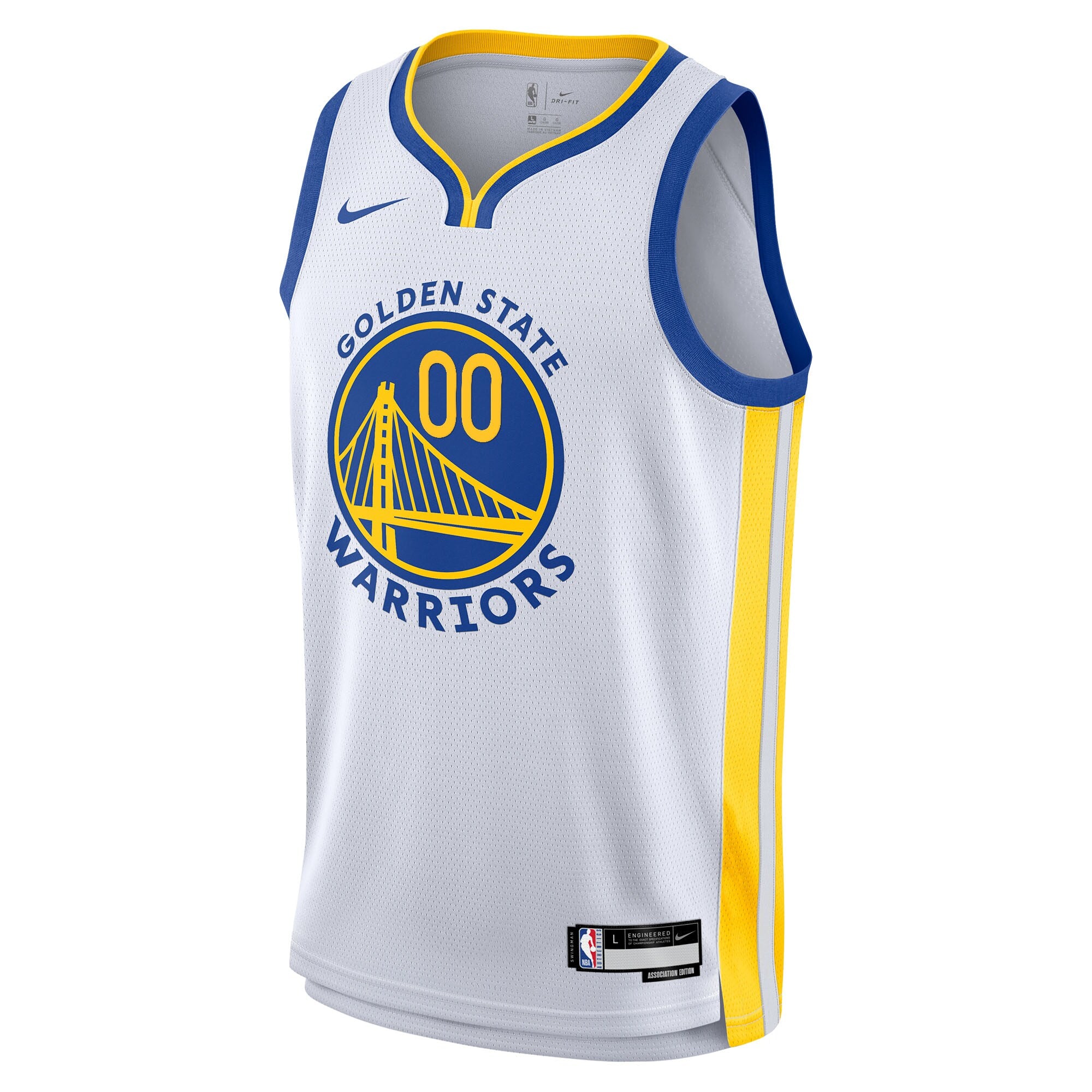 Golden State Warriors NBA Association Swingman Jersey - Youth NBA Team Jersey Basketball Fan Apparel