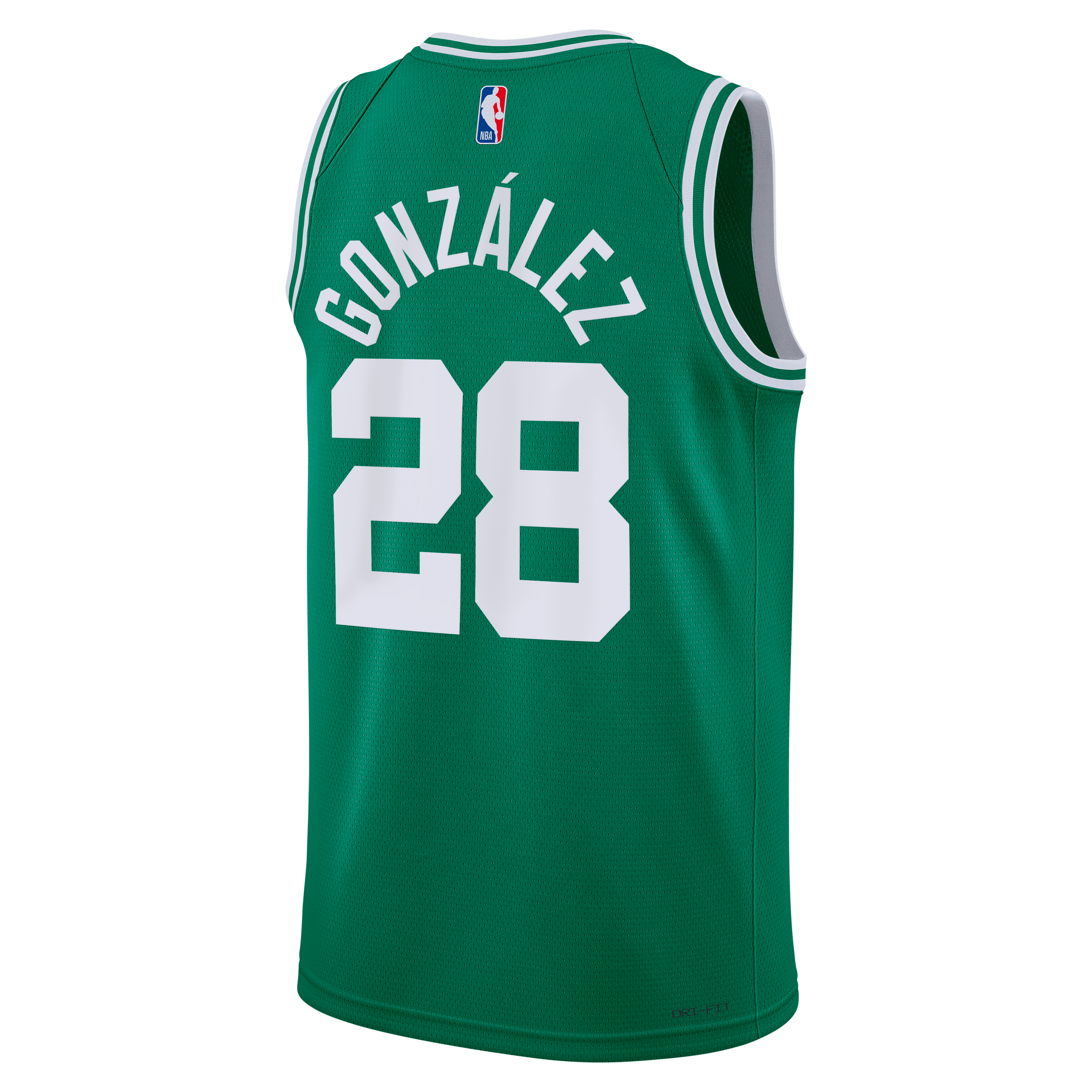 Boston Celtics Nike Icon Edition Swingman Jersey - Kelly Green - Hugo González - Unisex NBA Team Jersey Basketball Fan Apparel