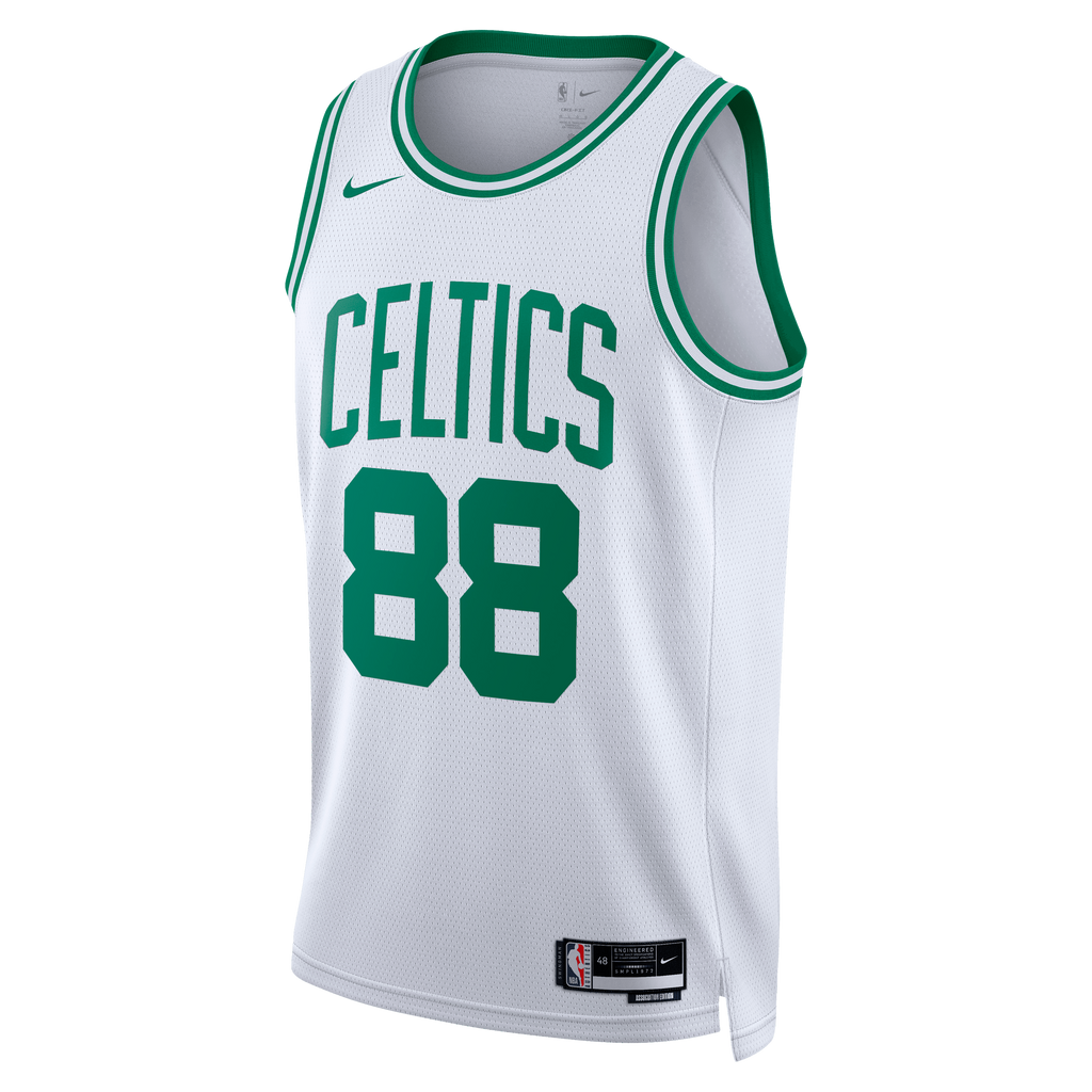 Boston Celtics Nike Association Edition Swingman Jersey - White - Neemias Queta - Unisex NBA Team Jersey Basketball Fan Apparel