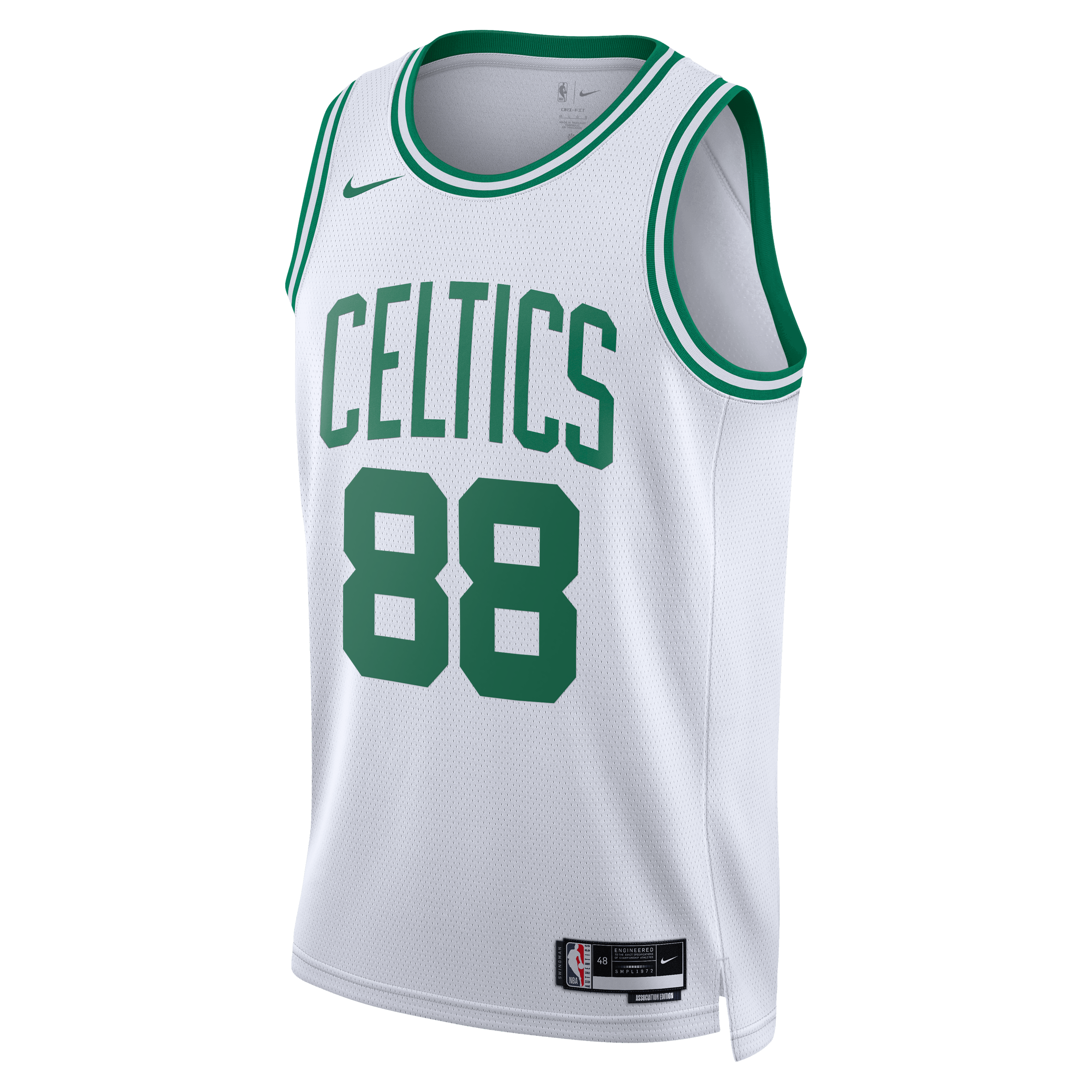 Boston Celtics Nike Association Edition Swingman Jersey - White - Neemias Queta - Unisex NBA Team Jersey Basketball Fan Apparel