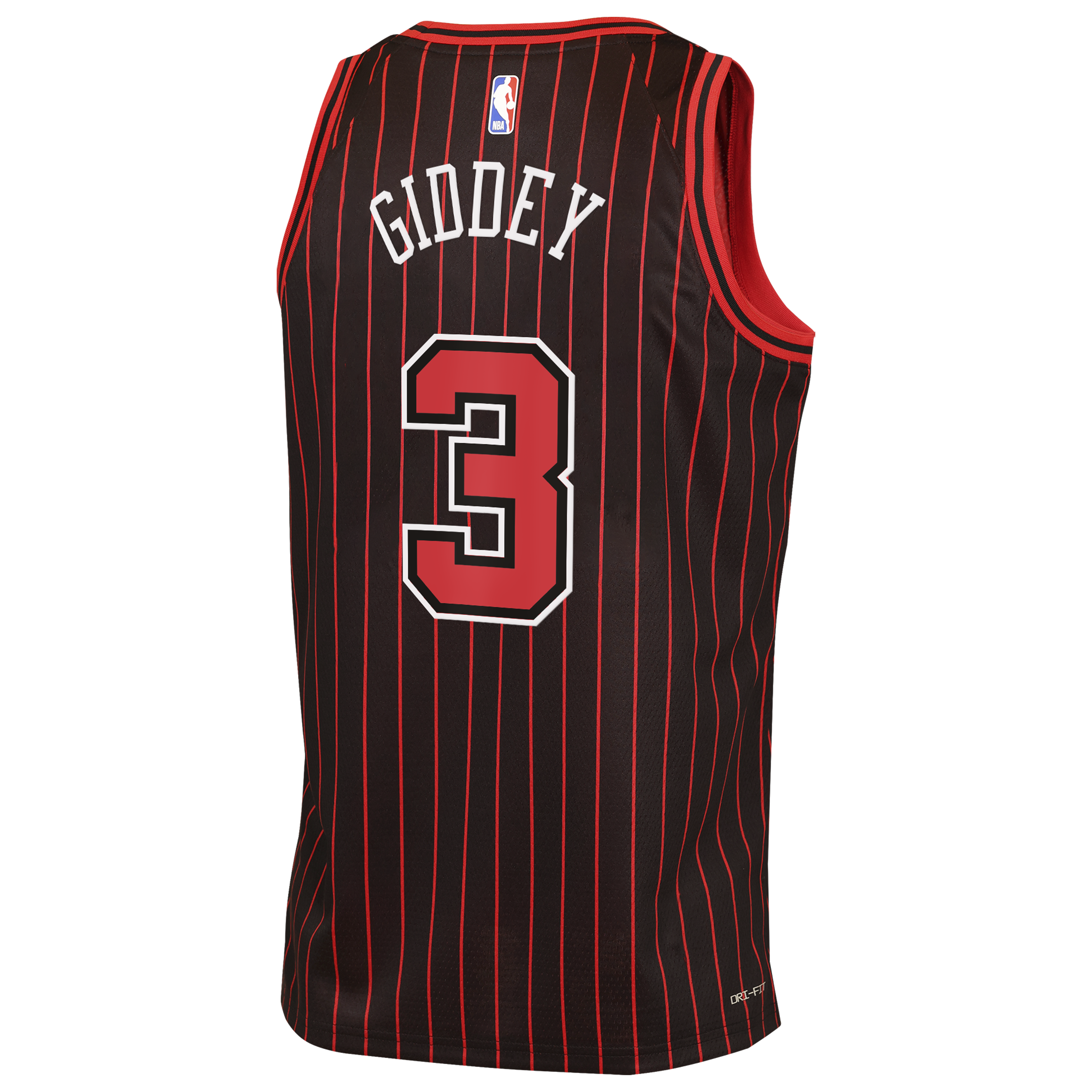 Chicago Bulls Jordan Brand Statement Edition Jersey - Black - Josh Giddey - Youth NBA Team Jersey Basketball Fan Apparel