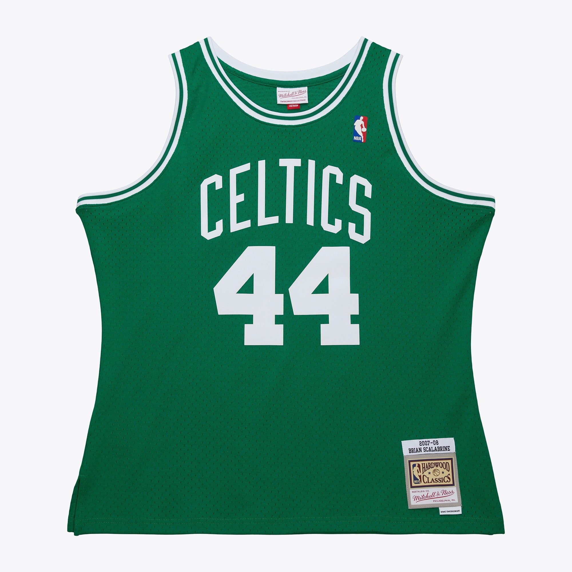 Boston Celtics Mitchell & Ness Swingman Jersey - Brian Scalabrine - Men's NBA Team Jersey Basketball Fan Apparel