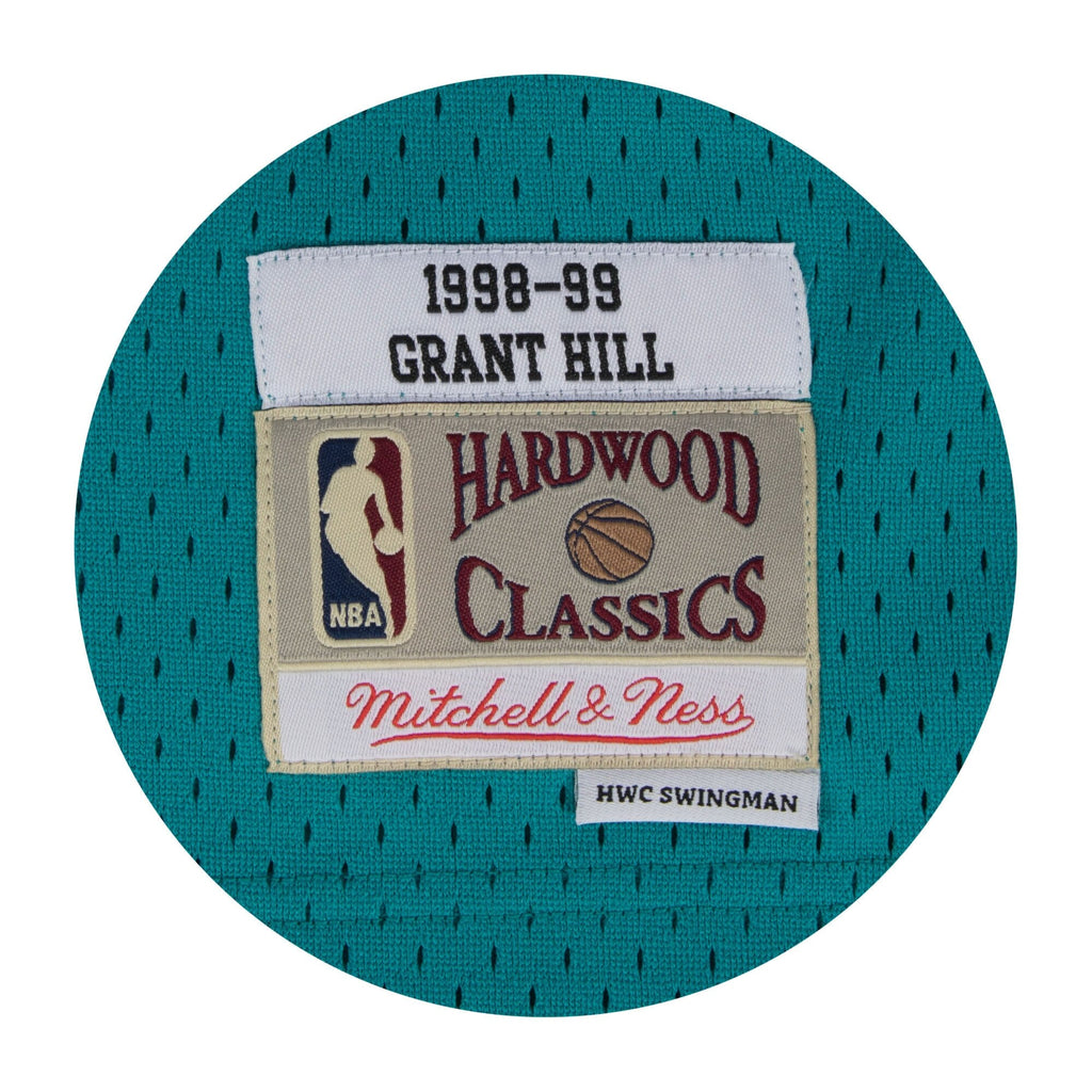 Detroit Pistons Mitchell & Ness Swingman Jersey Road Grant Hill 1998-99 NBA Team Jersey Basketball Fan Apparel