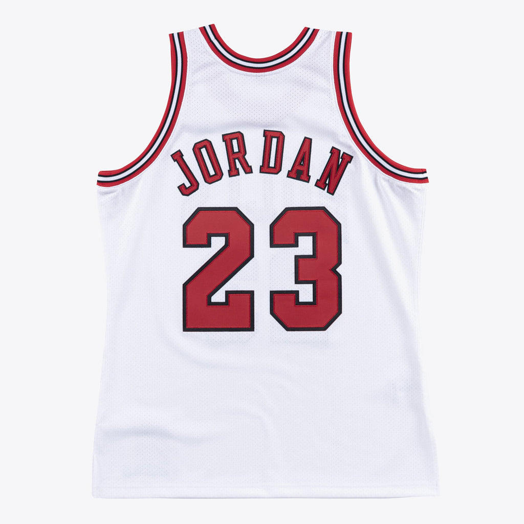 Chicago Bulls Mitchell & Ness Authentic Jersey Michael Jordan 1995-96 NBA Team Jersey Basketball Fan Apparel