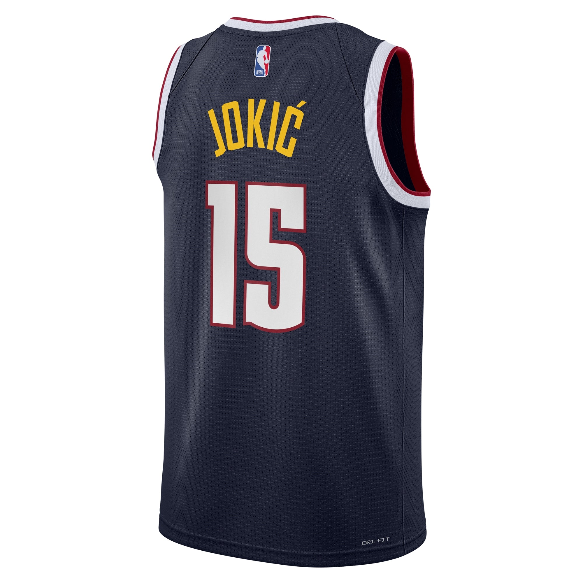 Denver Nuggets NBA Icon Swingman Jersey NS - Nikola Jokic - Youth NBA Team Jersey Basketball Fan Apparel