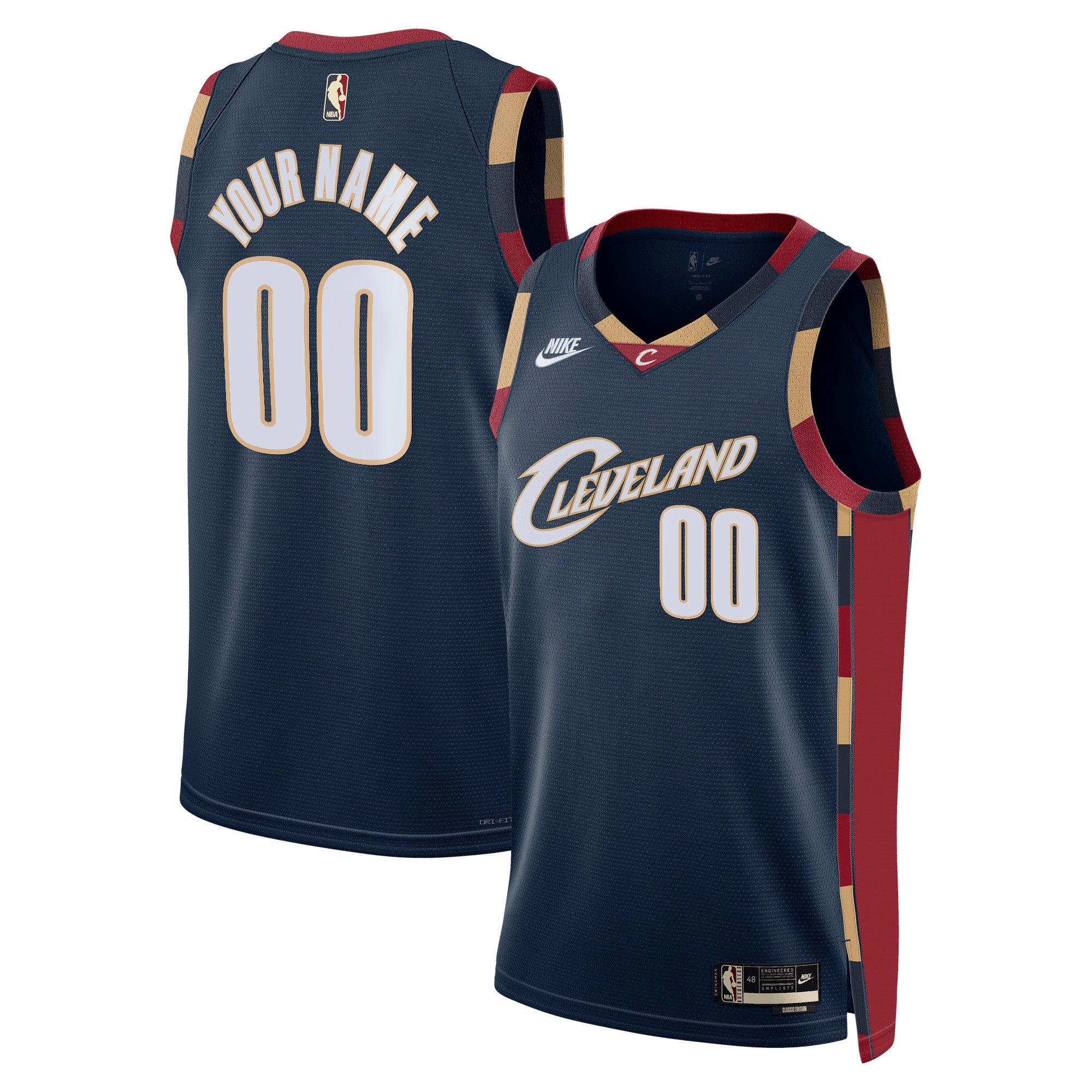 Cleveland Cavaliers Nike Classic Edition Jersey - Unisex NBA Team Jersey Basketball Fan Apparel