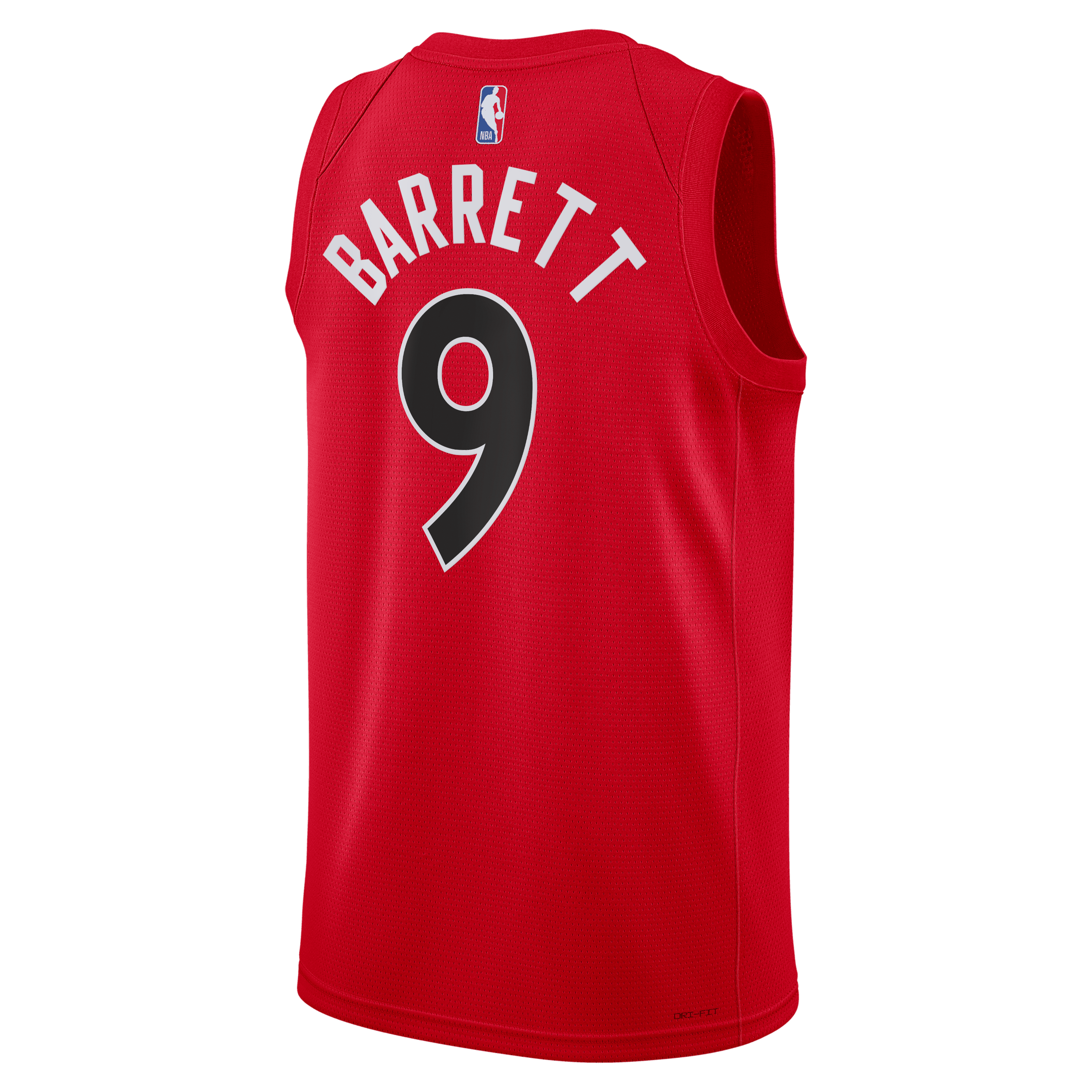 Toronto Raptors Nike Icon Edition Swingman Jersey - Red - RJ Barrett - Unisex NBA Team Jersey Basketball Fan Apparel