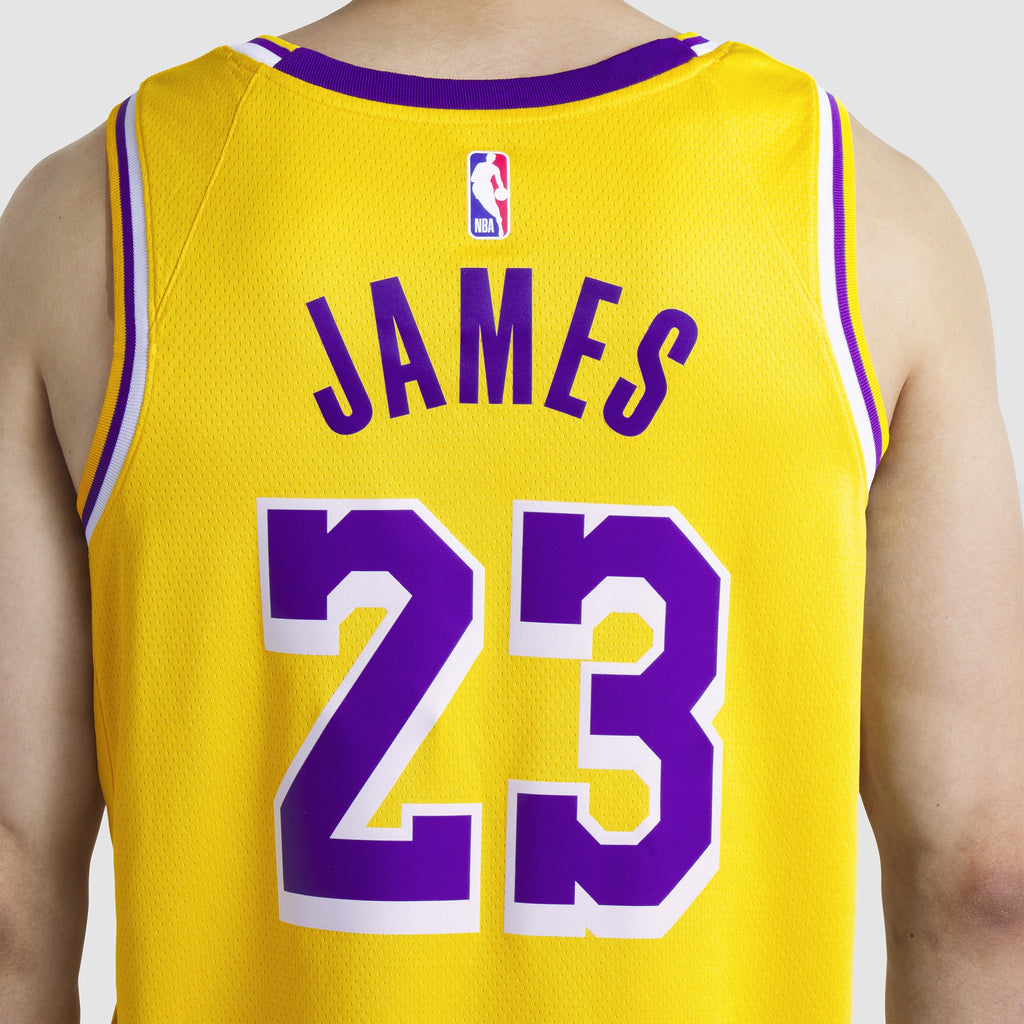 Los Angeles Lakers Nike Icon Swingman Jersey - LeBron James - Unisex NBA Team Jersey Basketball Fan Apparel