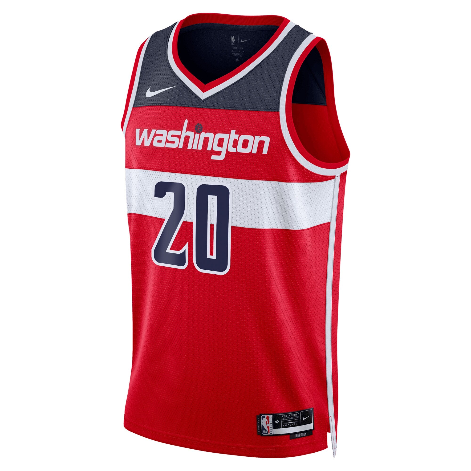 Washington Wizards Nike Icon Swingman Jersey - Red - Alexandre Sarr - Unisex NBA Team Jersey Basketball Fan Apparel