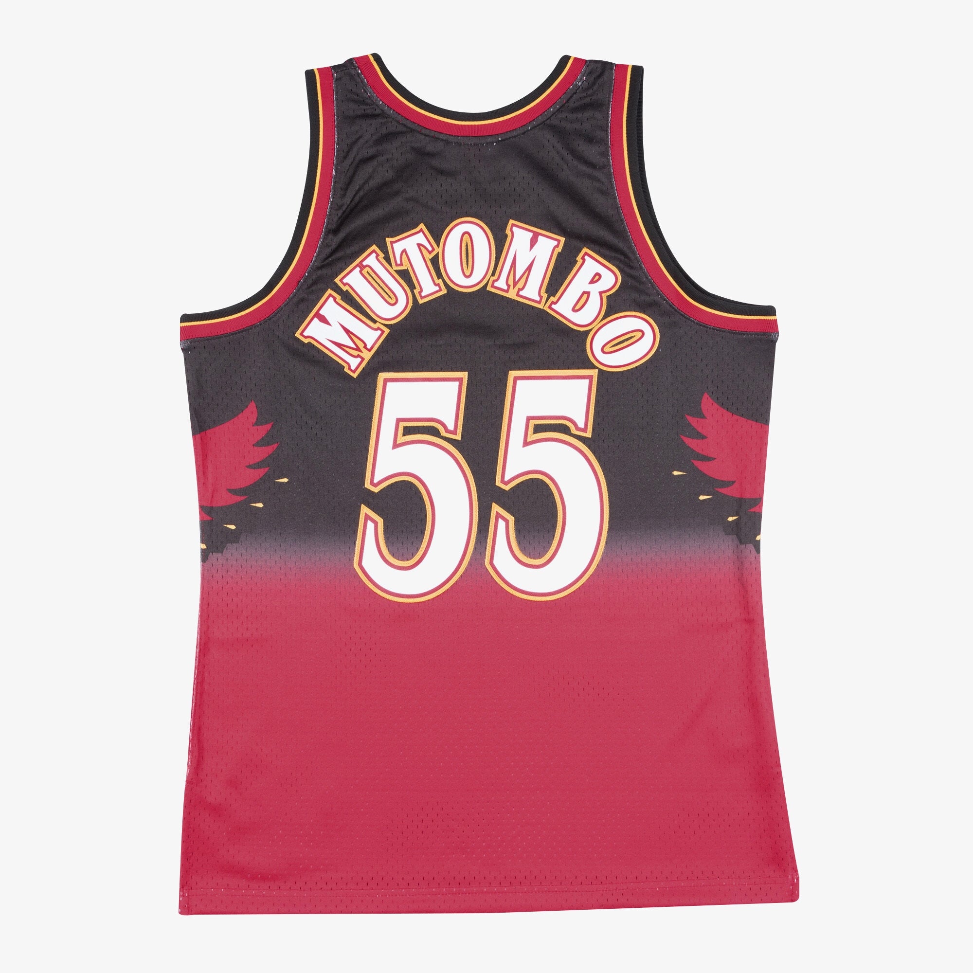 Atlanta Hawks Mitchell & Ness Swingman Jersey Dikembe Mutombo 1996-97 NBA Team Jersey Basketball Fan Apparel