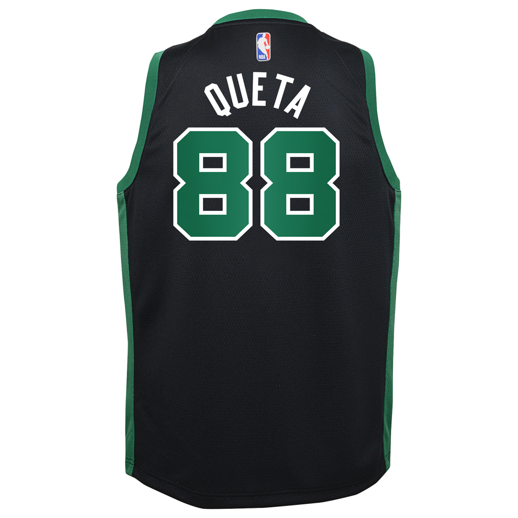 Boston Celtics Jordan Brand Statement Edition Swingman Jersey - Black - Neemias Queta - Youth NBA Team Jersey Basketball Fan Apparel