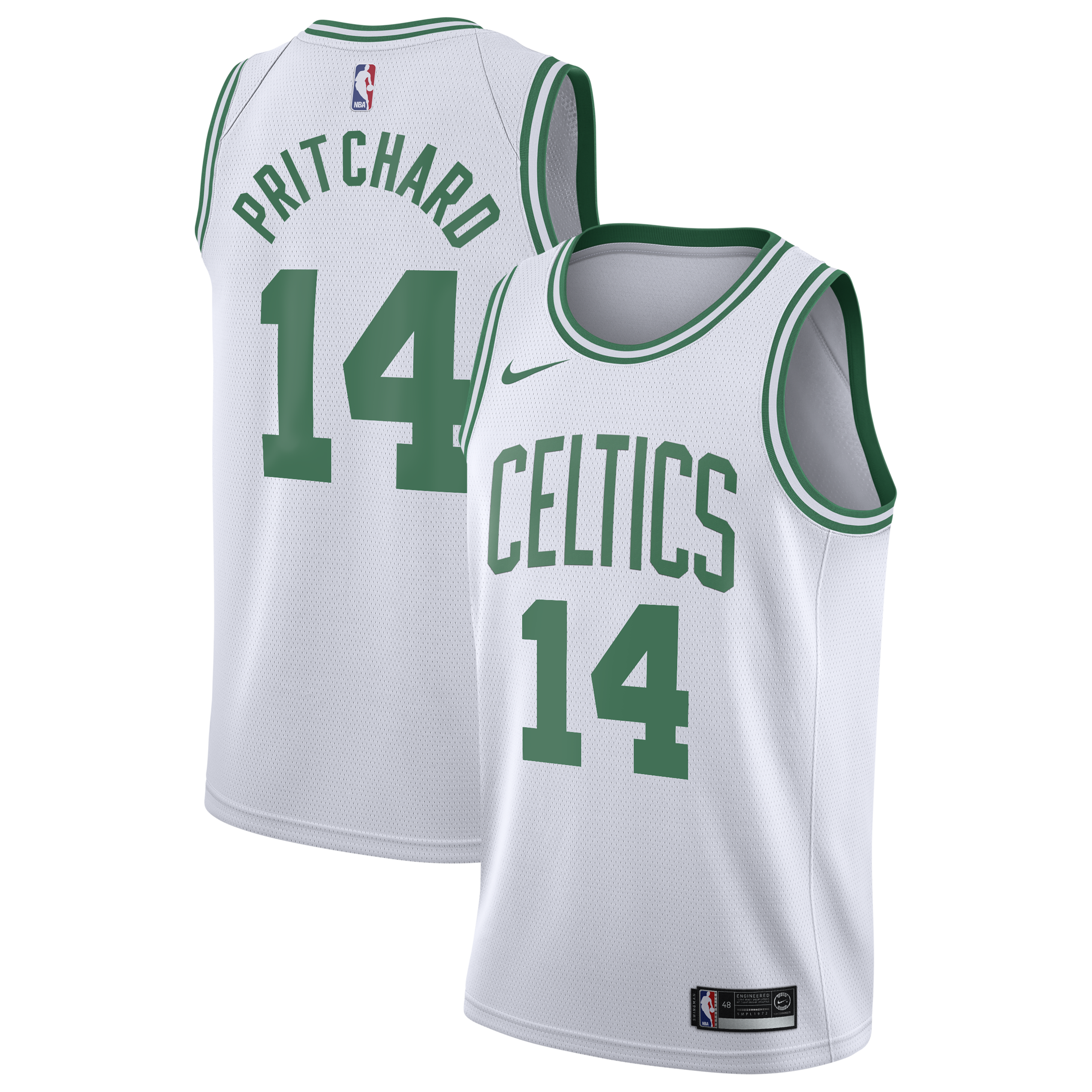 Boston Celtics Nike Association Edition Swingman Jersey - White - Payton Pritchard - Youth NBA Team Jersey Basketball Fan Apparel