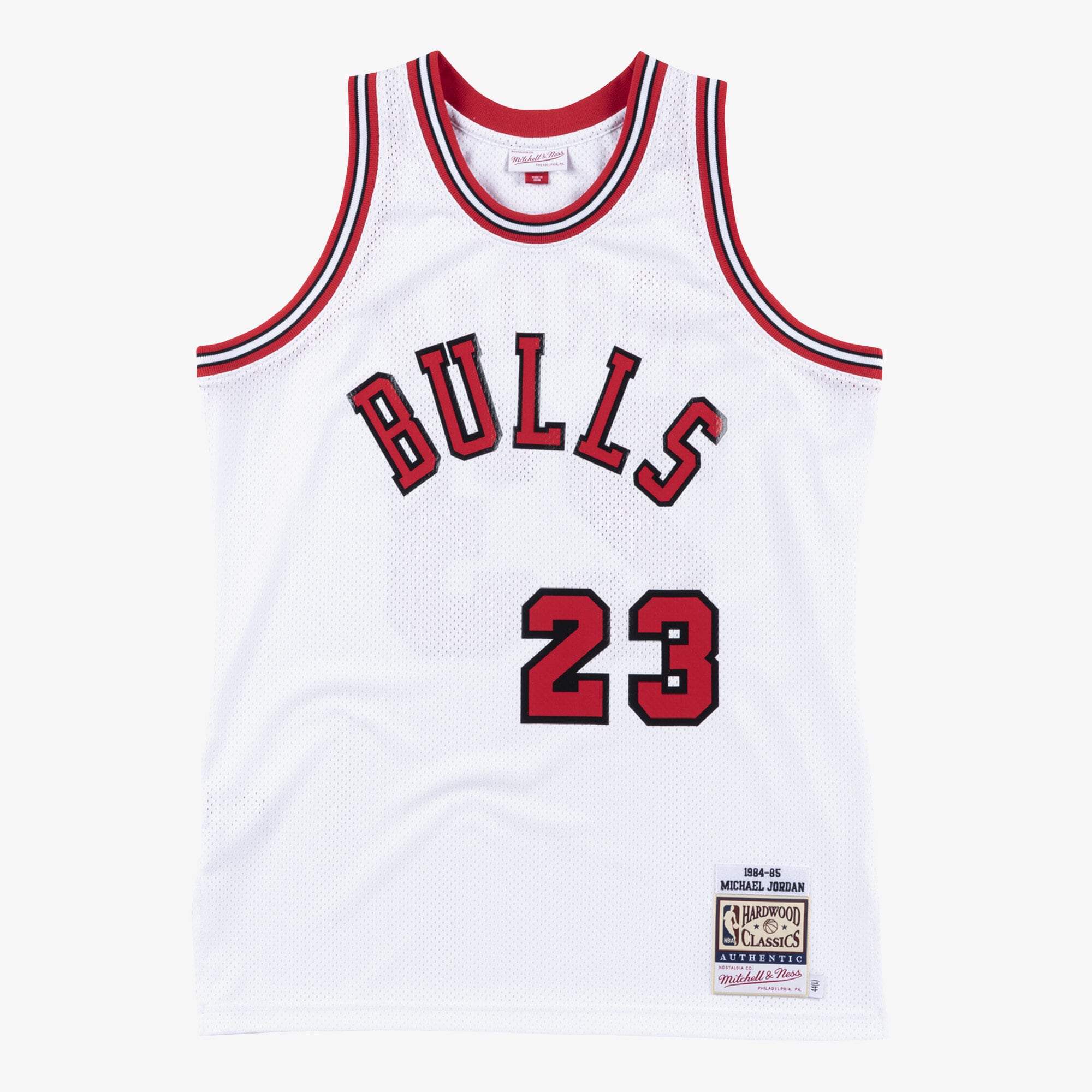 Chicago Bulls Mitchell & Ness Authentic Jersey Michael Jordan 1984-85 NBA Team Jersey Basketball Fan Apparel