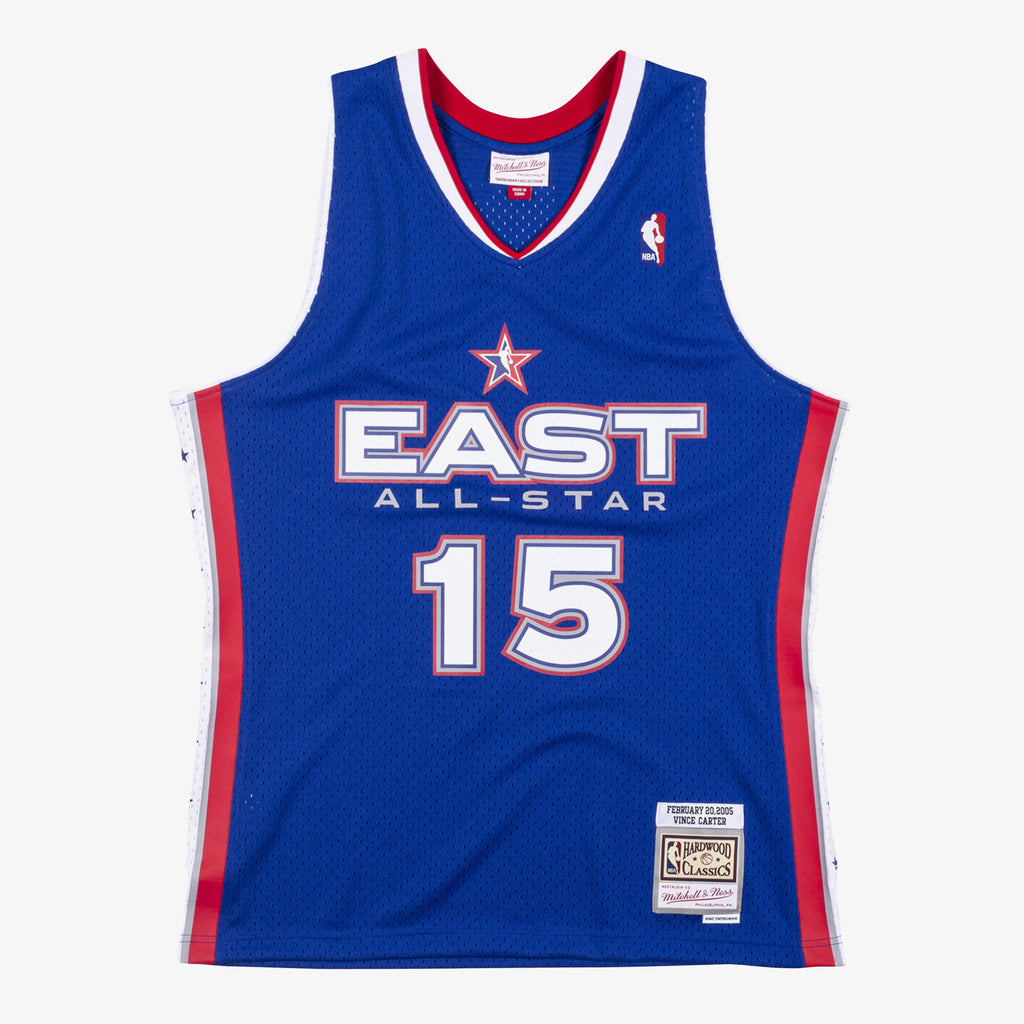 NBA All-Star East Mitchell & Ness Swingman Jersey Vince Carter 2005 NBA Team Jersey Basketball Fan Apparel