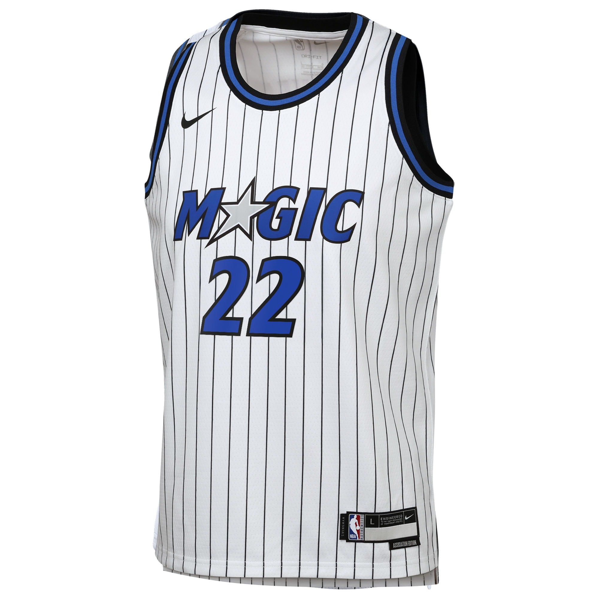 Orlando Magic Nike Replica Association Edition Swingman Jersey - White - Franz Wagner - Youth NBA Team Jersey Basketball Fan Apparel