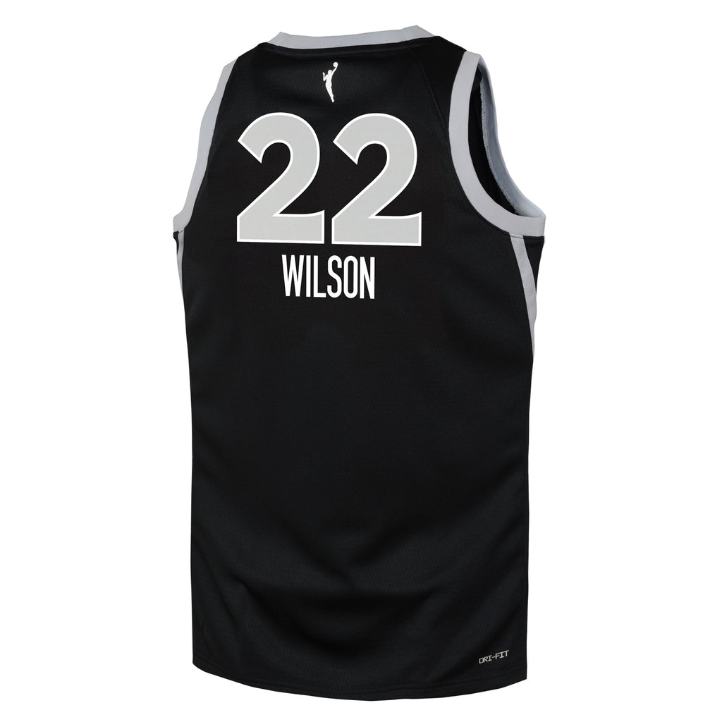 WNBA Las Vegas Aces Nike Jersey - A'Ja Wilson - Youth NBA Team Jersey Basketball Fan Apparel