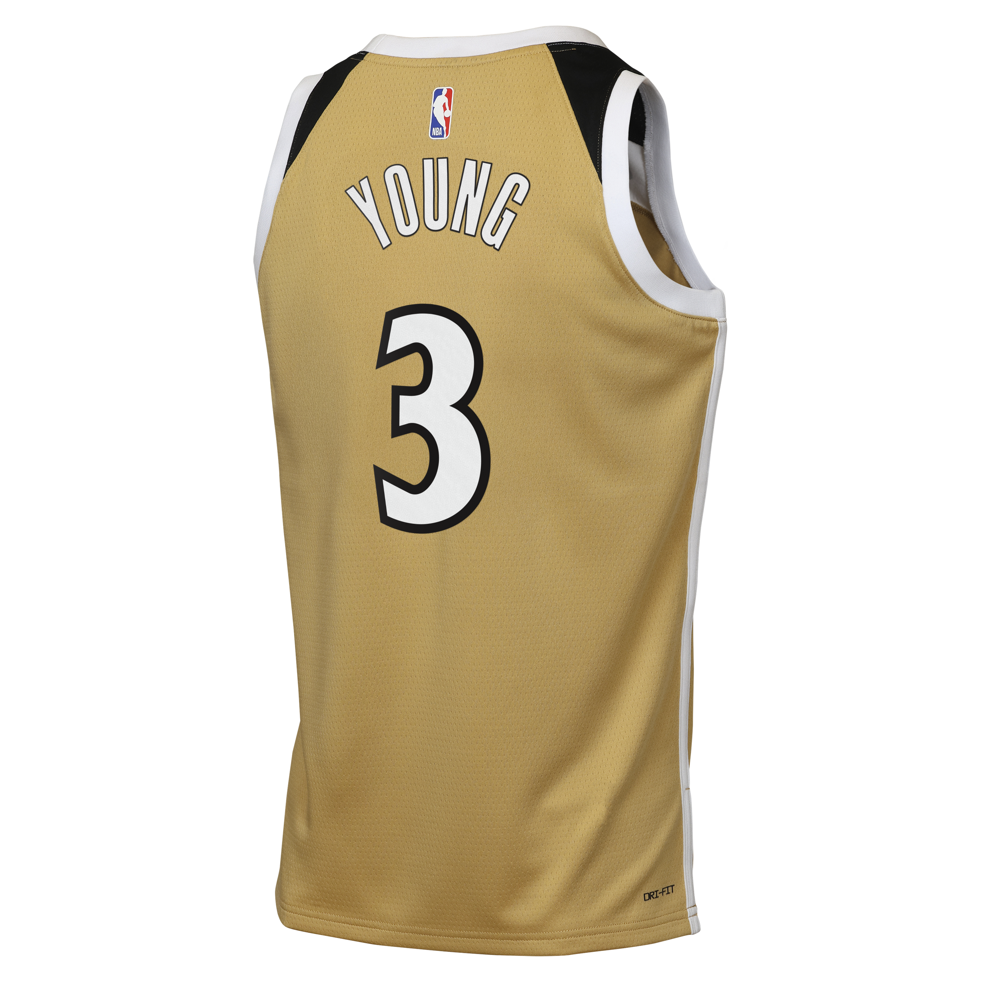 Washington Wizards 2025/26 Nike City Edition Swingman Jersey - Tan - Trae Young - Youth NBA Team Jersey Basketball Fan Apparel