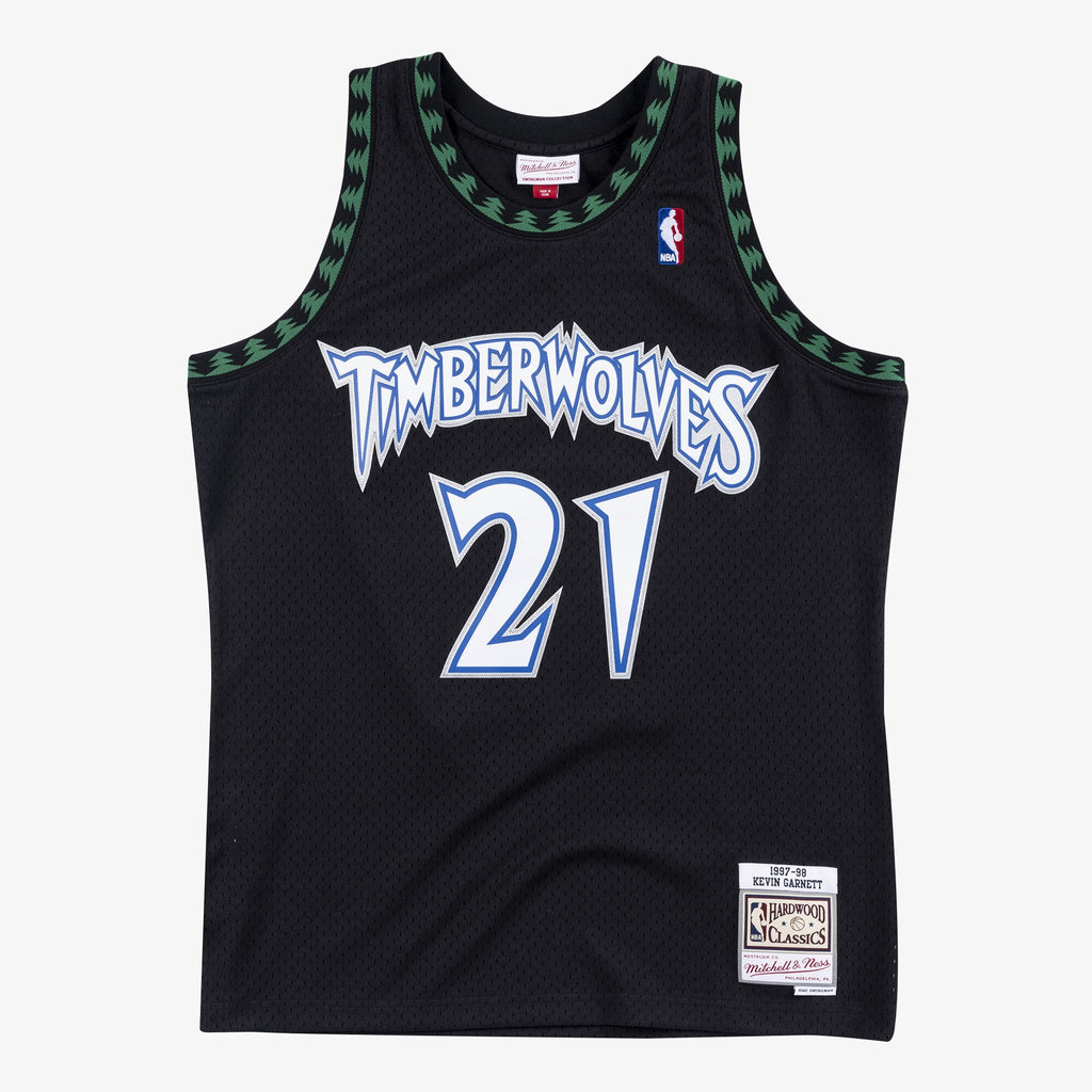 Minnesota Timberwolves Mitchell & Ness Swingman Jersey Alternate Kevin Garnett 1997-98 NBA Team Jersey Basketball Fan Apparel