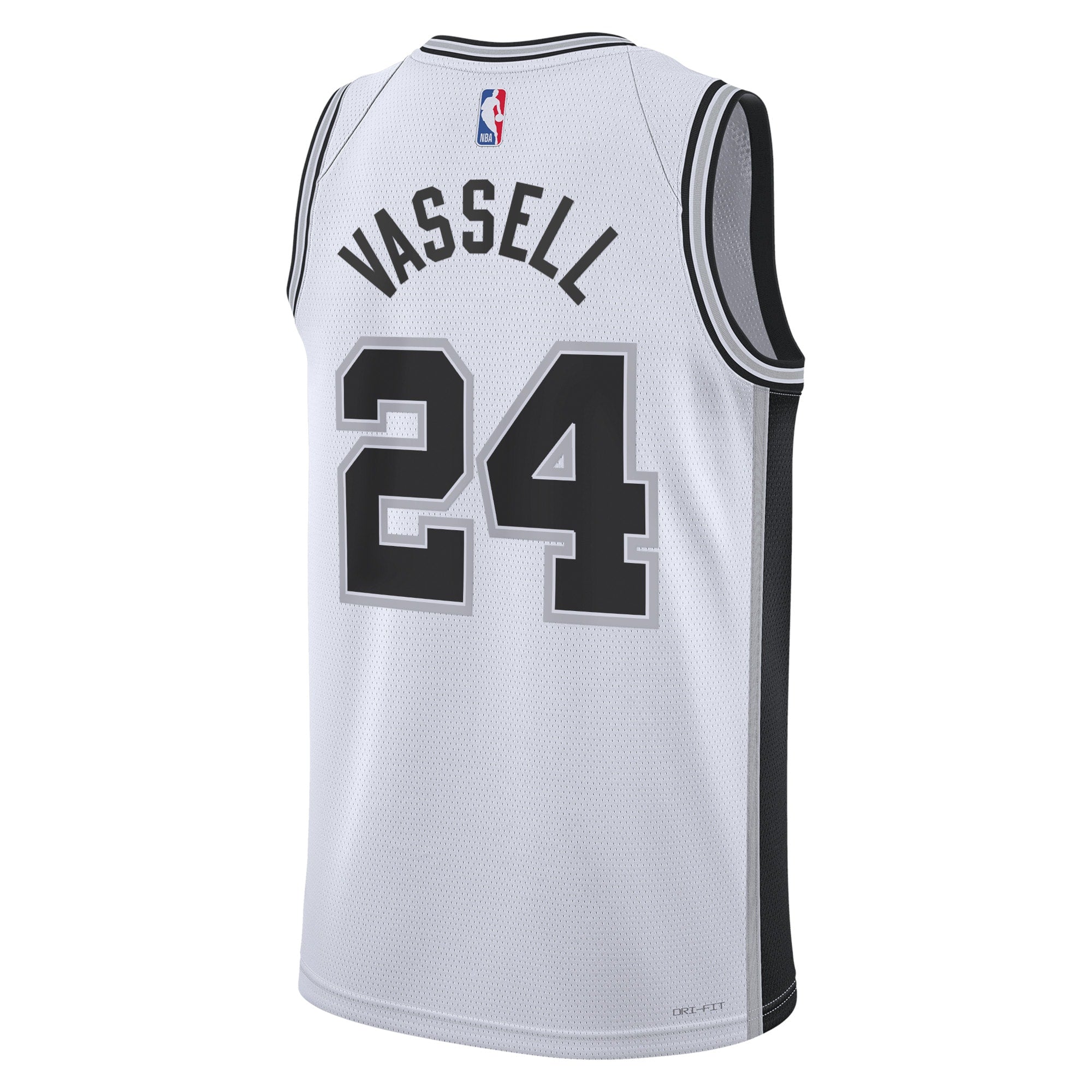 San Antonio Spurs Nike Association Edition Swingman Jersey - White - Devin Vassell - Unisex NBA Team Jersey Basketball Fan Apparel