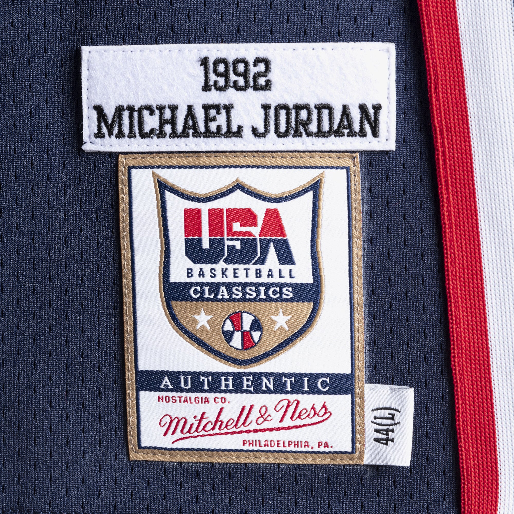 USA Basketball Mitchell & Ness Authentic Jersey Michael Jordan 1992 Navy NBA Team Jersey Basketball Fan Apparel
