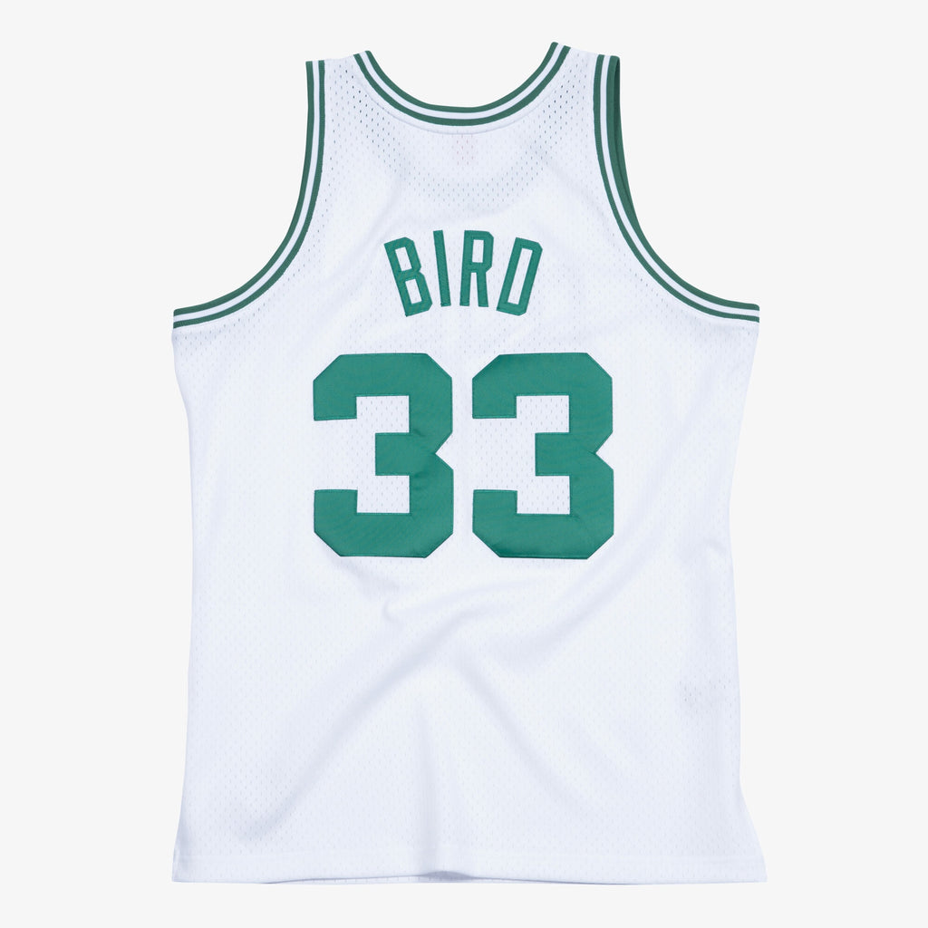 Boston Celtics Mitchell & Ness Swingman Jersey Home Larry Bird 1985-86 NBA Team Jersey Basketball Fan Apparel