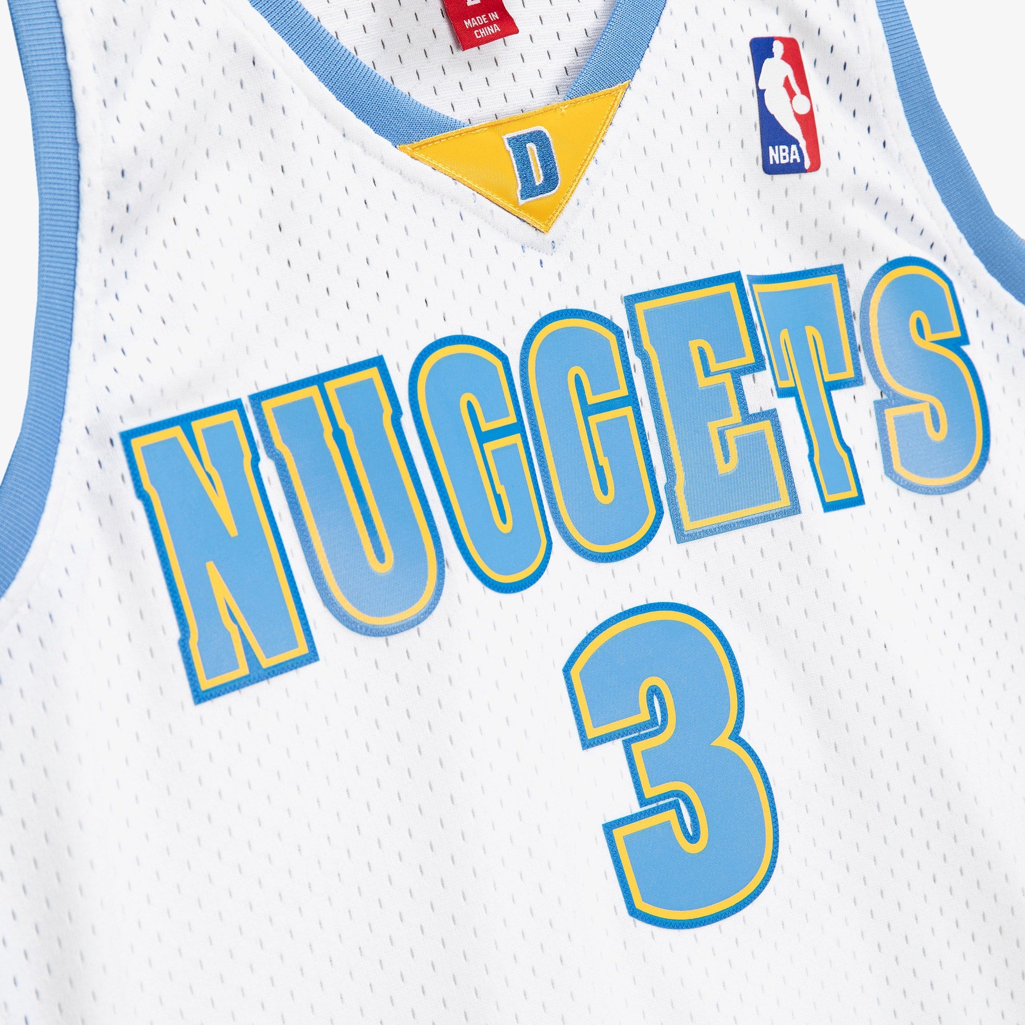 Denver Nuggets Mitchell & Ness Swingman Jersey Allen Iverson 2006-07 NBA Team Jersey Basketball Fan Apparel