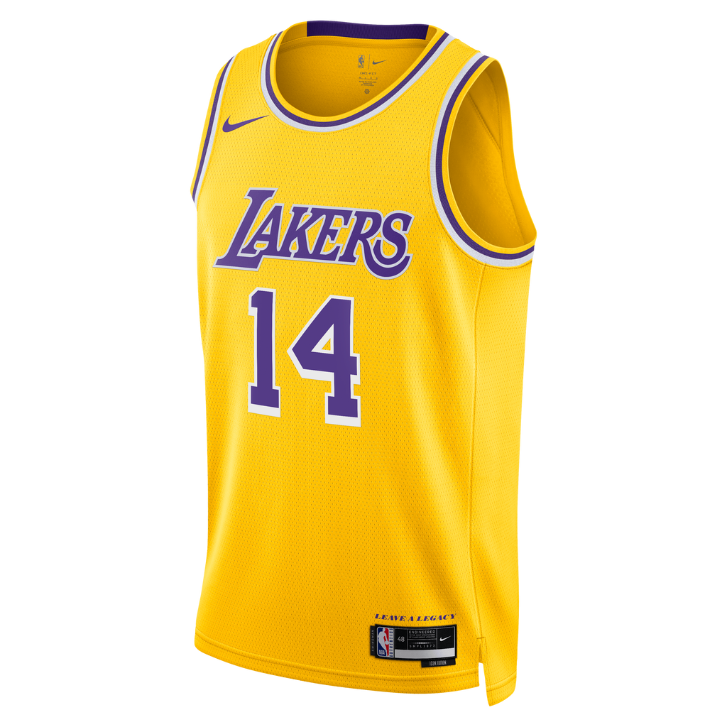 Los Angeles Lakers Nike Icon Edition Swingman Jersey - Gold - Walker Kessler - Unisex NBA Team Jersey Basketball Fan Apparel
