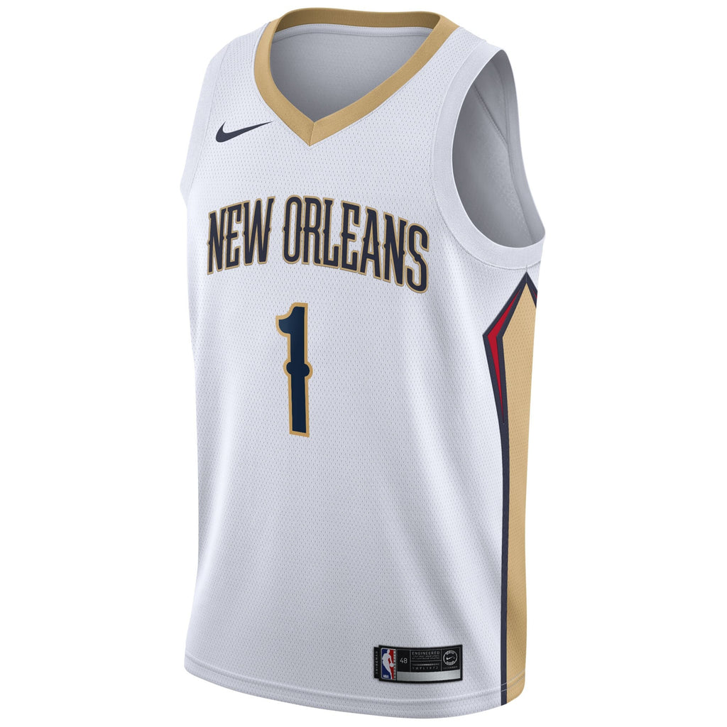 New Orleans Pelicans Nike Association Swingman Jersey - Zion Williamson - Youth NBA Team Jersey Basketball Fan Apparel