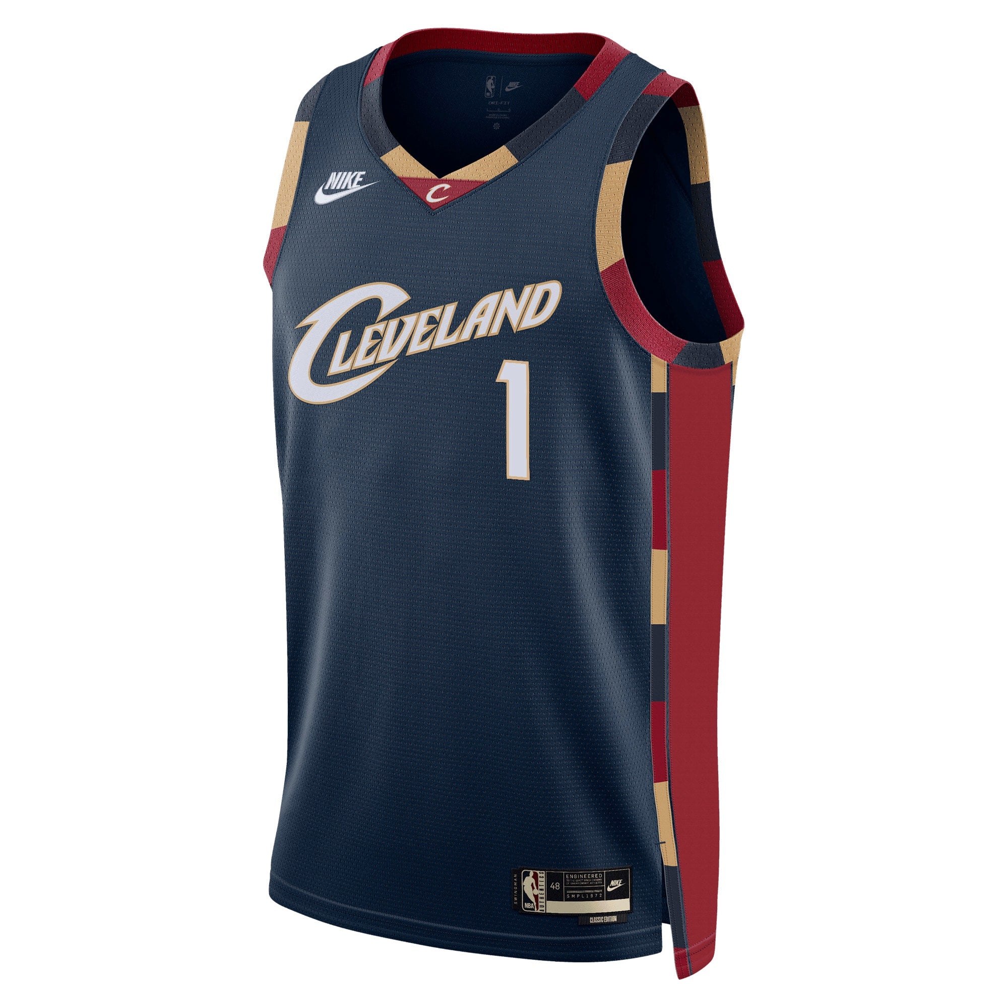 Cleveland Cavaliers Nike Classic Edition Jersey - Navy - Max Strus - Unisex NBA Team Jersey Basketball Fan Apparel
