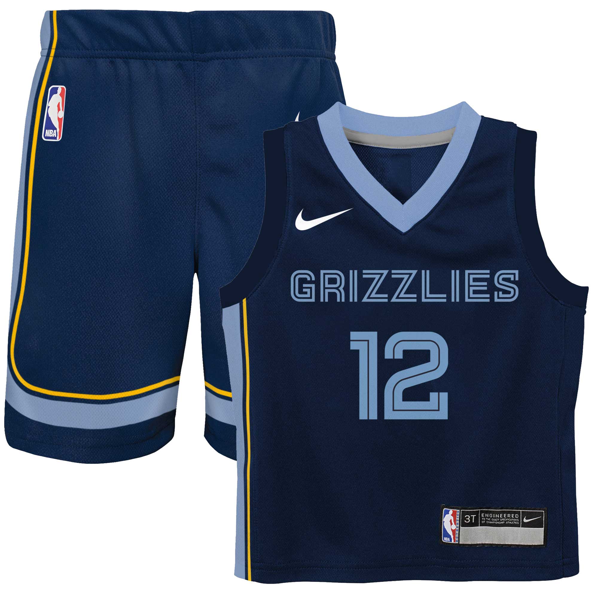 Memphis Grizzlies Replica Icon Jersey Box Set - Ja Morant - Infant NBA Team Jersey Basketball Fan Apparel