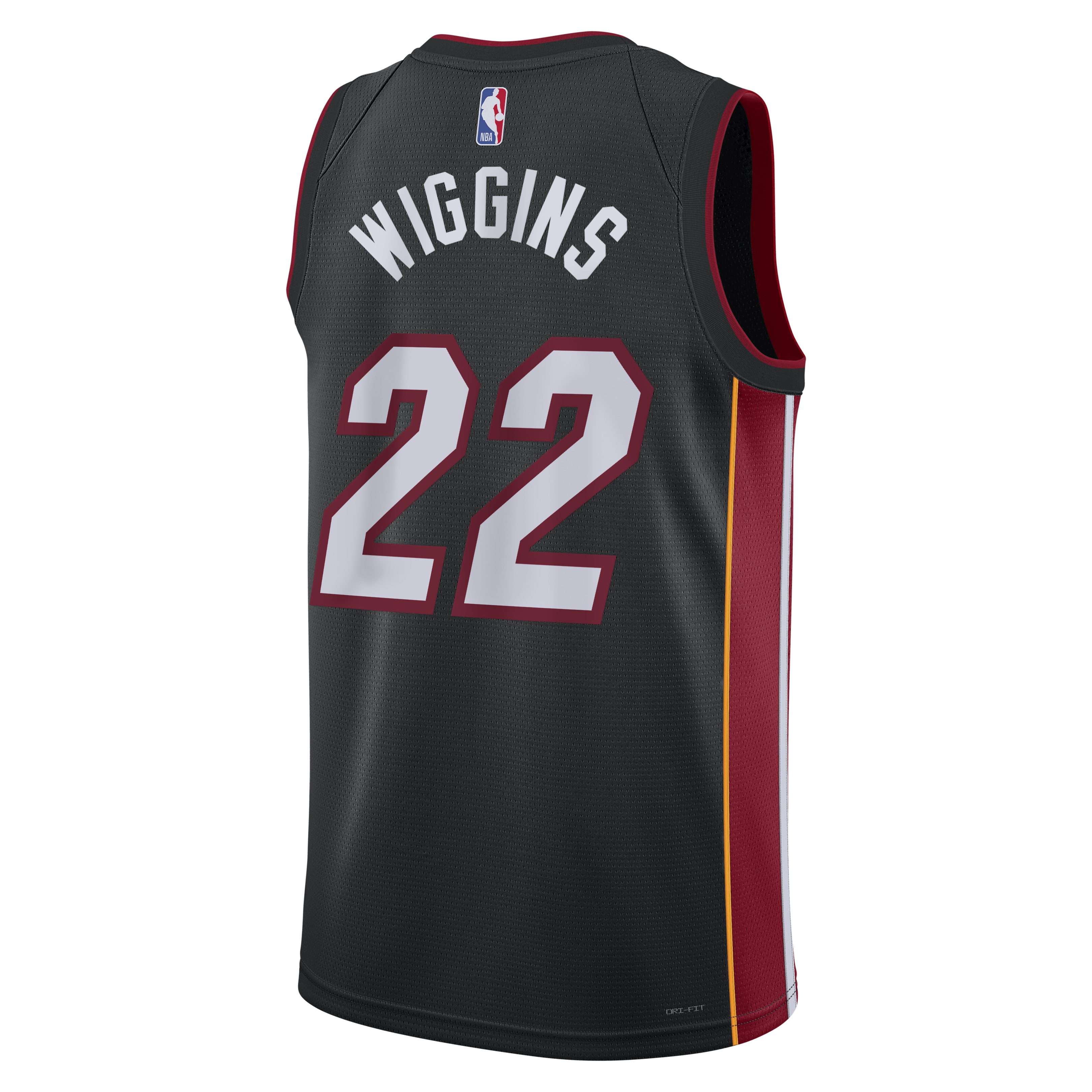 Miami Heat Nike Icon Edition Swingman Jersey - Black - Andrew Wiggins - Unisex NBA Team Jersey Basketball Fan Apparel