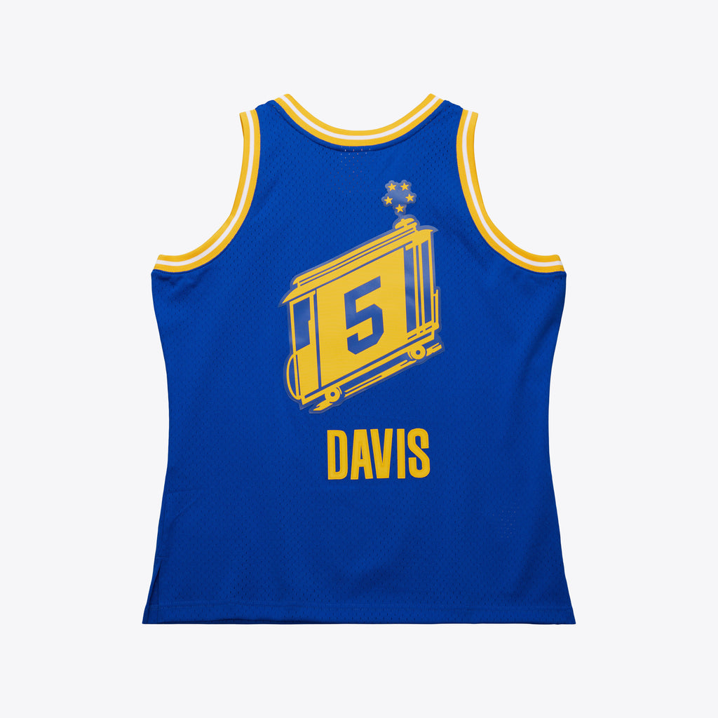 Golden State Warriors Mitchell & Ness Swingman Jersey 2004 Baron Davis NBA Team Jersey Basketball Fan Apparel