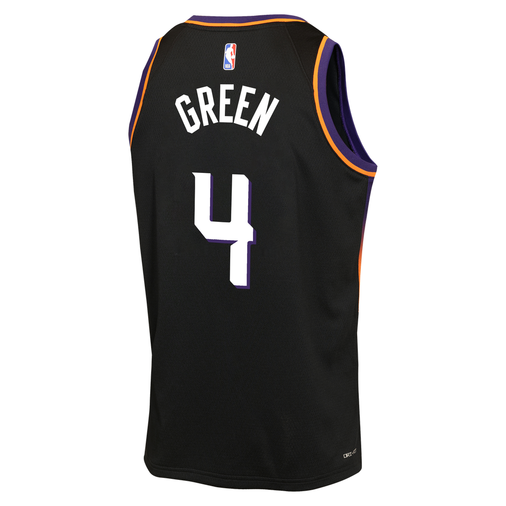 Phoenix Suns Jordan Brand Statement Edition Jersey - Black - Jalen Green - Youth NBA Team Jersey Basketball Fan Apparel