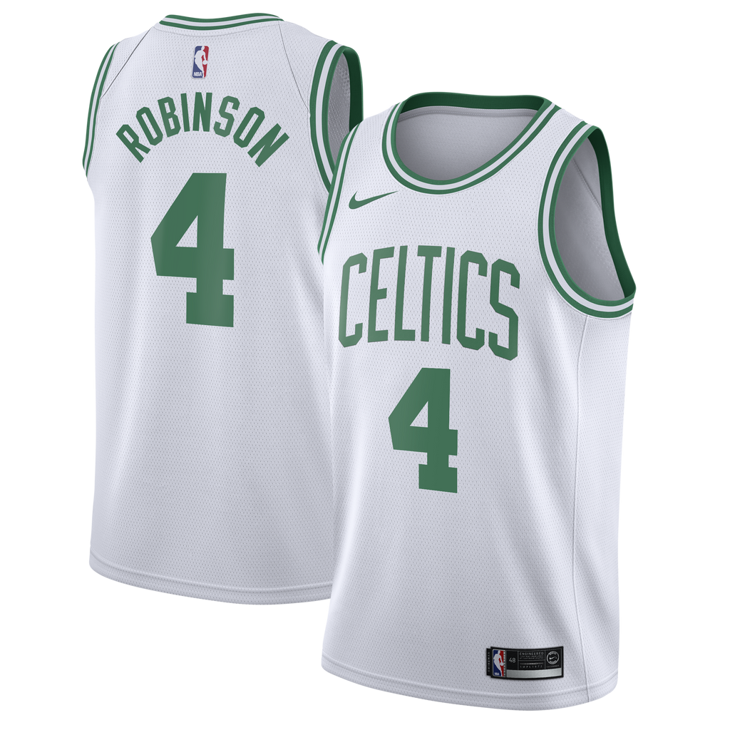 Boston Celtics Association Edition Swingman Jersey - White - Mitchell Robinson - Youth NBA Team Jersey Basketball Fan Apparel