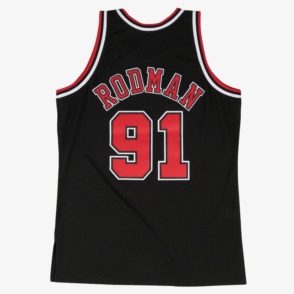 Chicago Bulls Mitchell & Ness Swingman Jersey Alternate Dennis Rodman 1997 NBA Team Jersey Basketball Fan Apparel