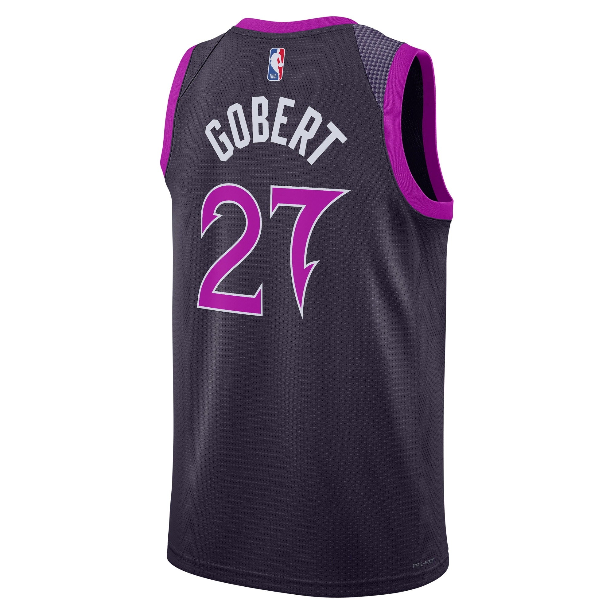 Minnesota Timberwolves Nike 2025/26 City Edition Swingman Jersey - Black - Rudy Gobert - Unisex NBA Team Jersey Basketball Fan Apparel