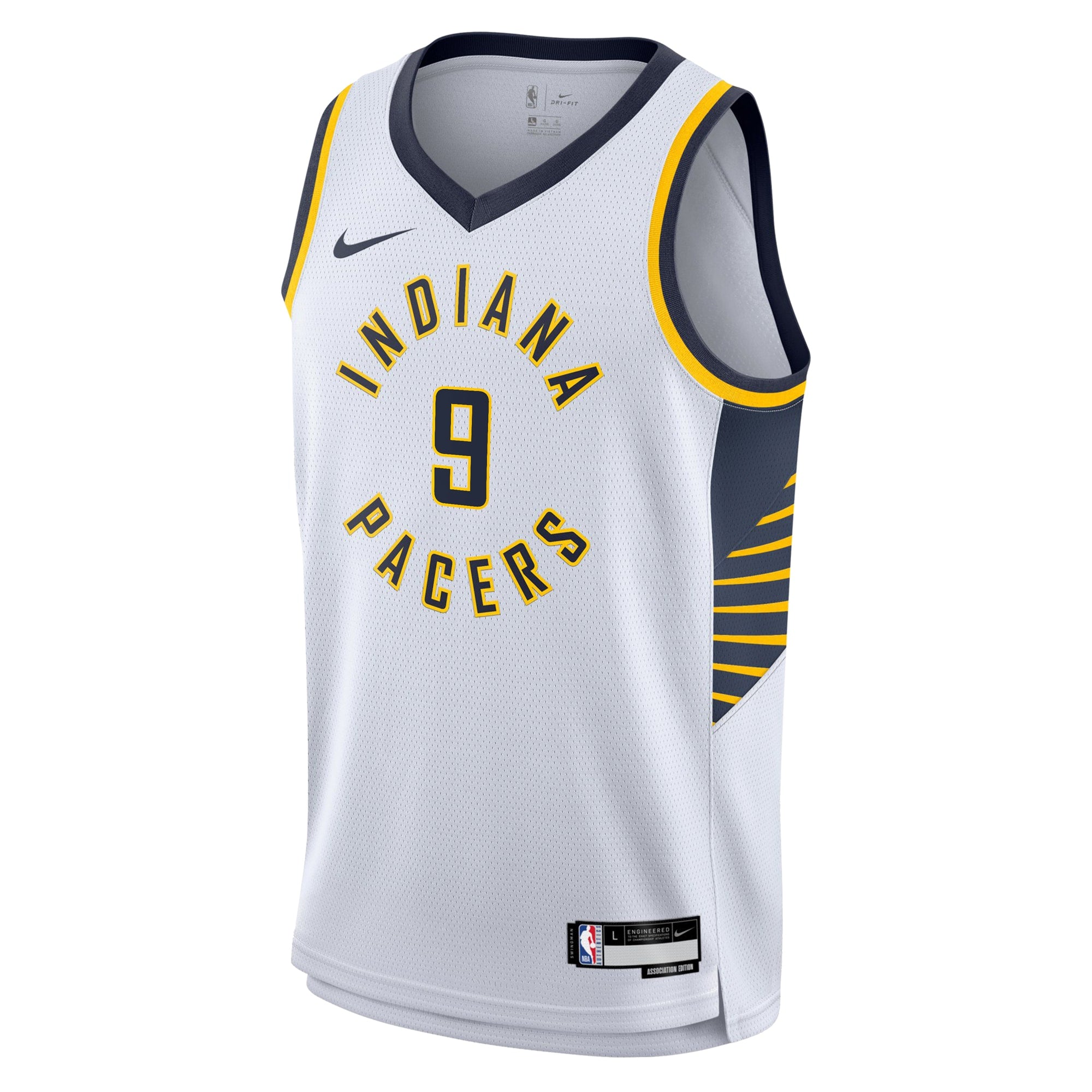Indiana Pacers Nike Association Edition Swingman Jersey - White - T.J. McConnell - Youth NBA Team Jersey Basketball Fan Apparel