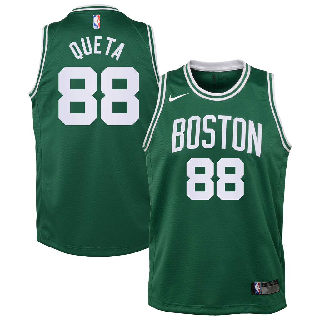 Boston Celtics Nike Icon Edition Swingman Jersey - Kelly Green - Neemias Queta - Youth NBA Team Jersey Basketball Fan Apparel