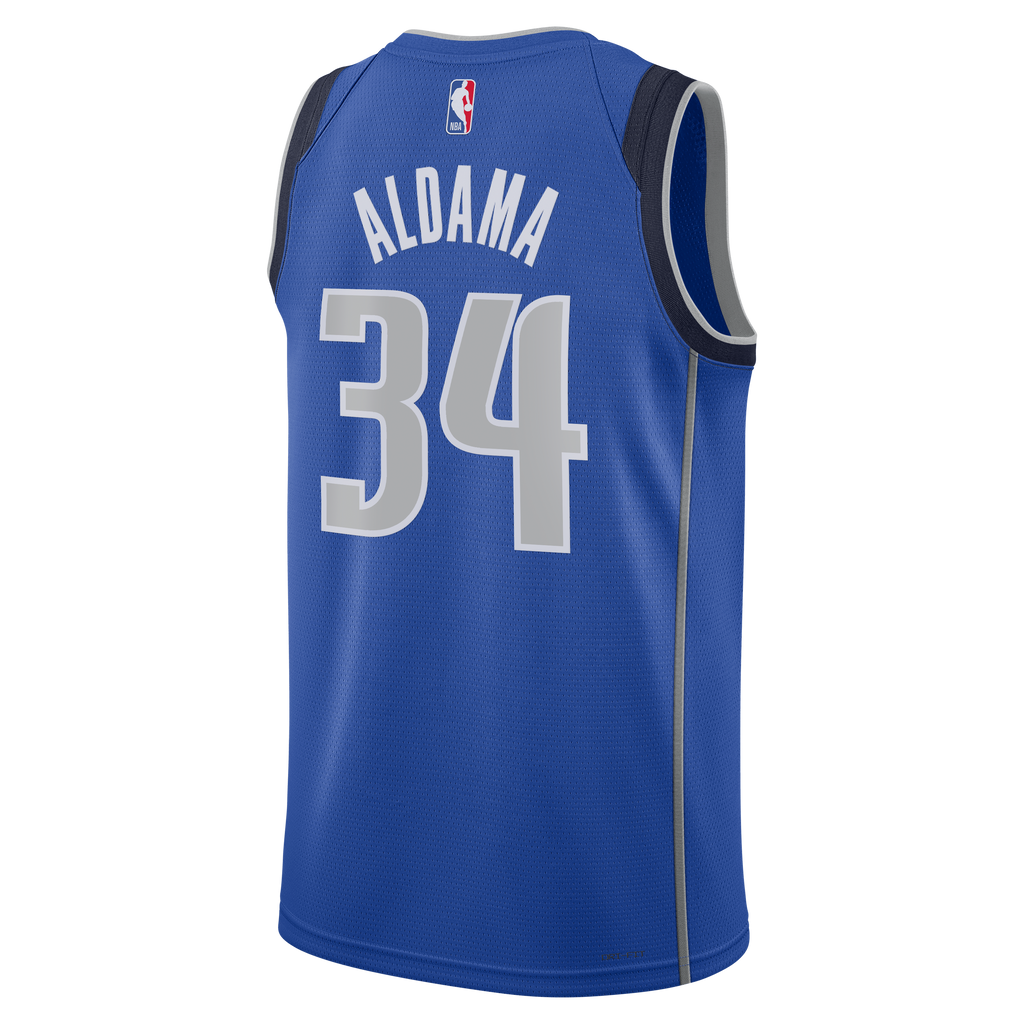 Dallas Mavericks Nike Icon Edition Swingman Jersey - Blue - Santi Aldama - Unisex NBA Team Jersey Basketball Fan Apparel