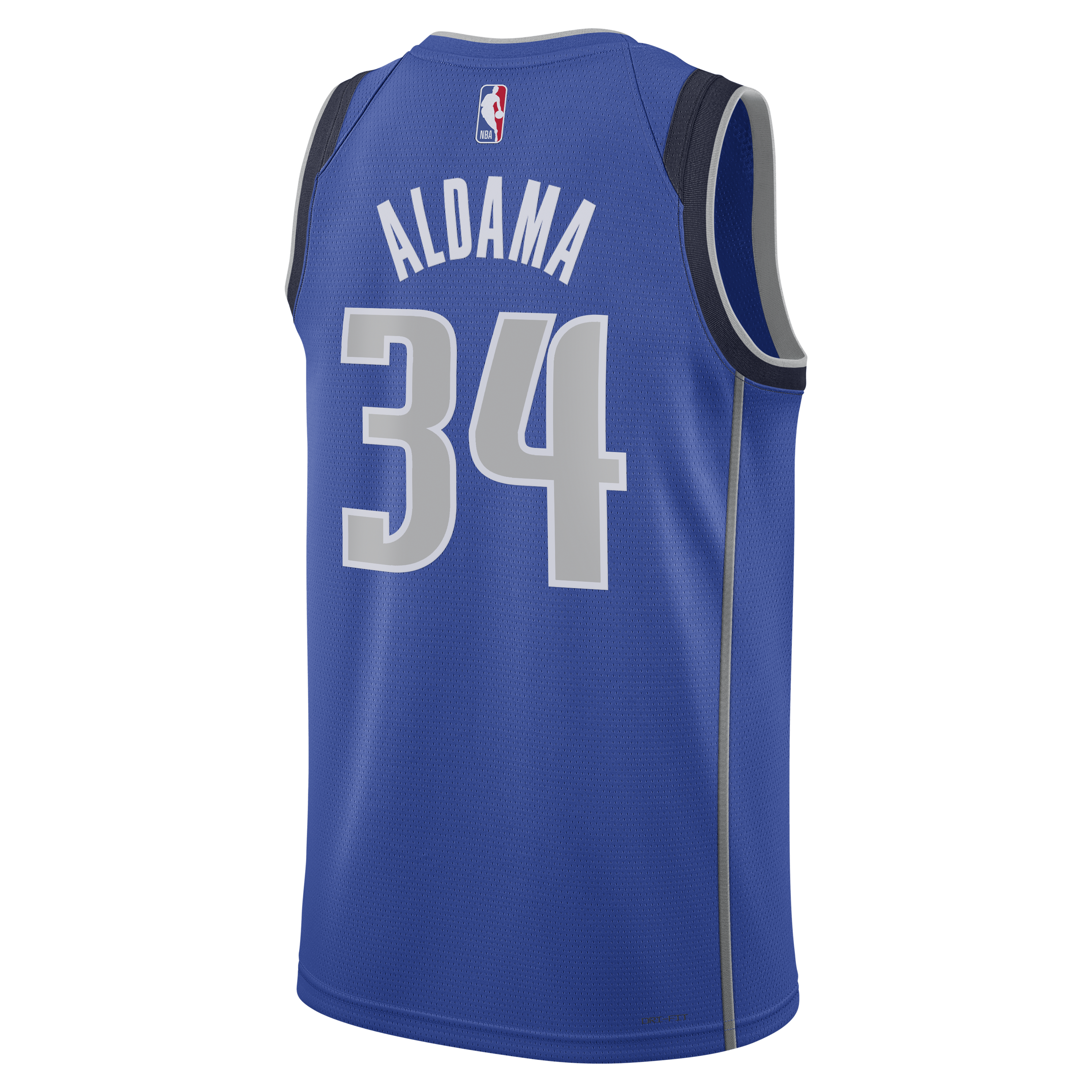 Dallas Mavericks Nike Icon Edition Swingman Jersey - Blue - Santi Aldama - Unisex NBA Team Jersey Basketball Fan Apparel