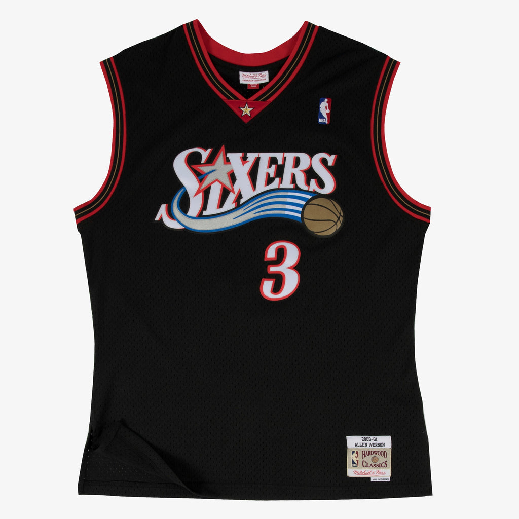 Philadelphia 76ers Mitchell & Ness Swingman Jersey Road Allen Iverson 2000-01 NBA Team Jersey Basketball Fan Apparel