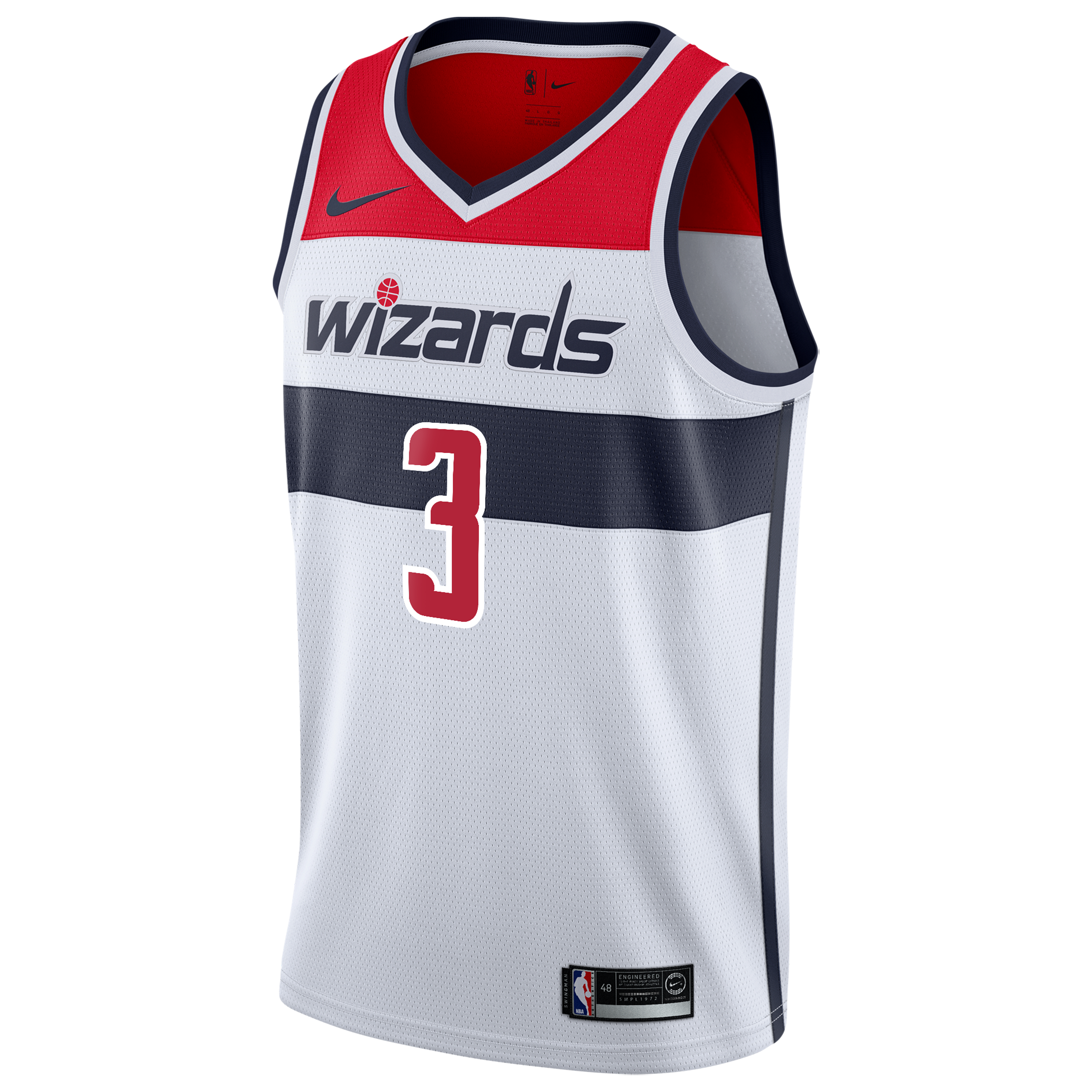 Washington Wizards Nike Association Edition Swingman Jersey - White - Trae Young - Youth NBA Team Jersey Basketball Fan Apparel