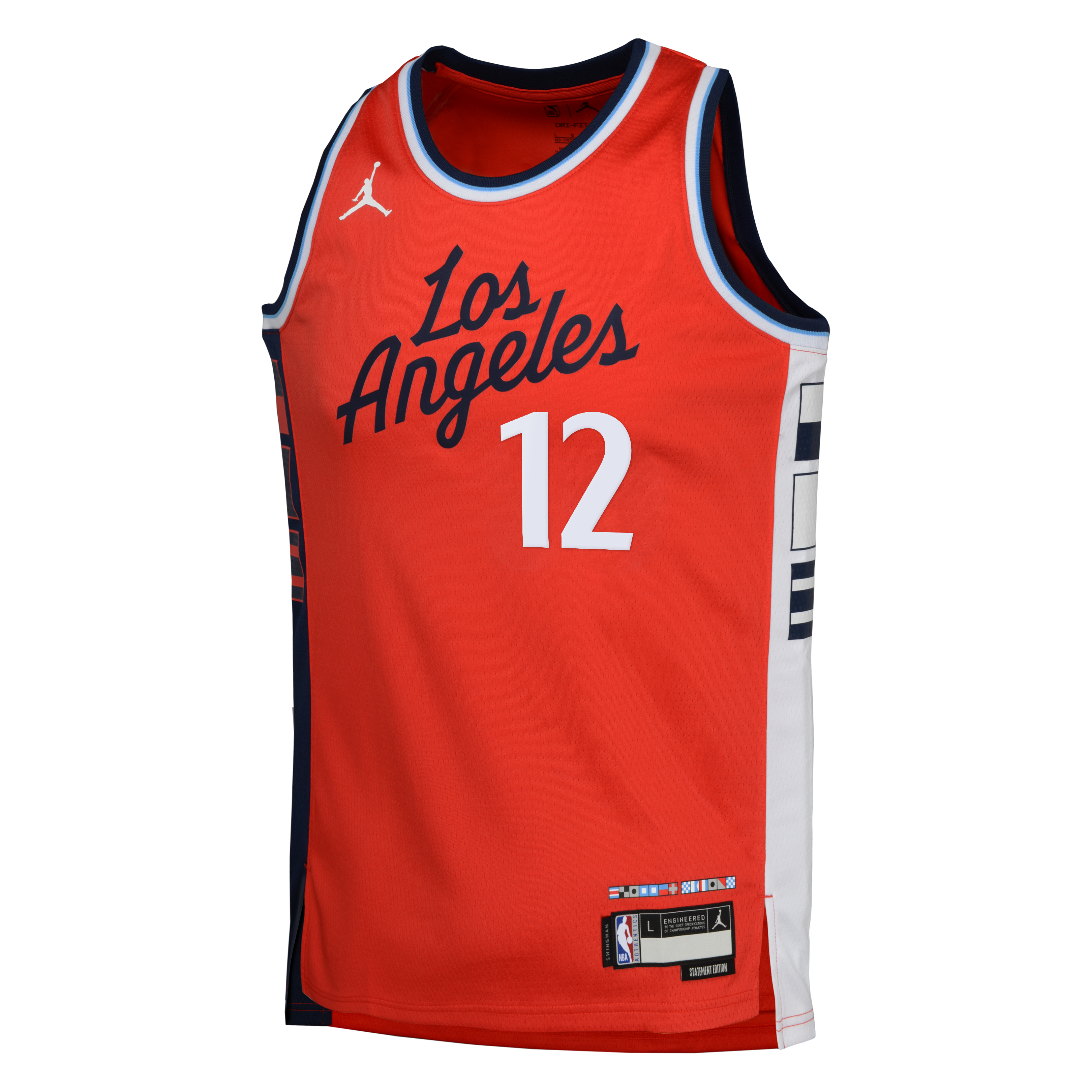 LA Clippers Jordan Brand Statement Edition Swingman Jersey - Red - Nick Martinelli - Youth NBA Team Jersey Basketball Fan Apparel