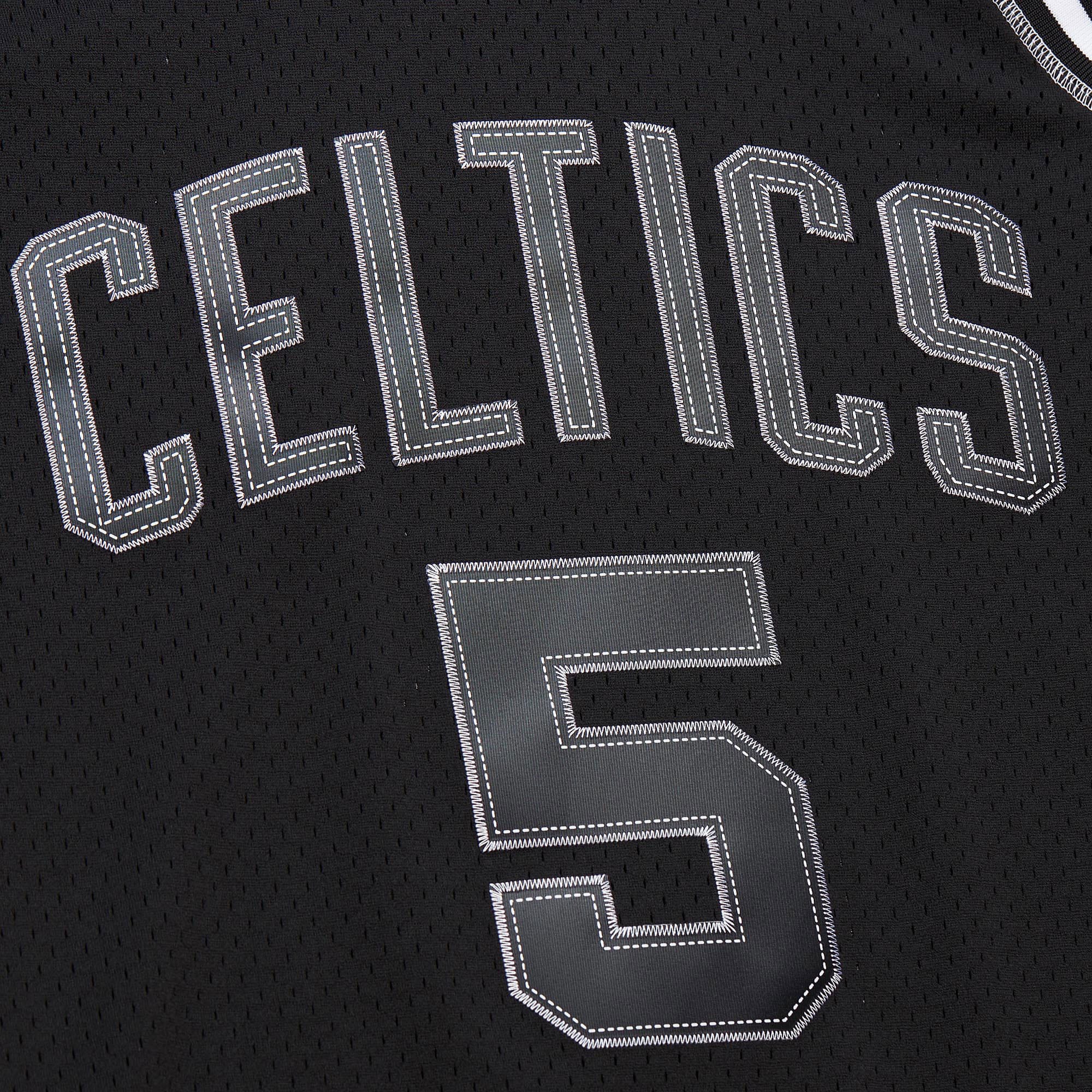 Boston Celtics Mitchell & Ness Kevin Garnett 2007 Contrast 2K Swingman Jersey - Black NBA Team Jersey Basketball Fan Apparel