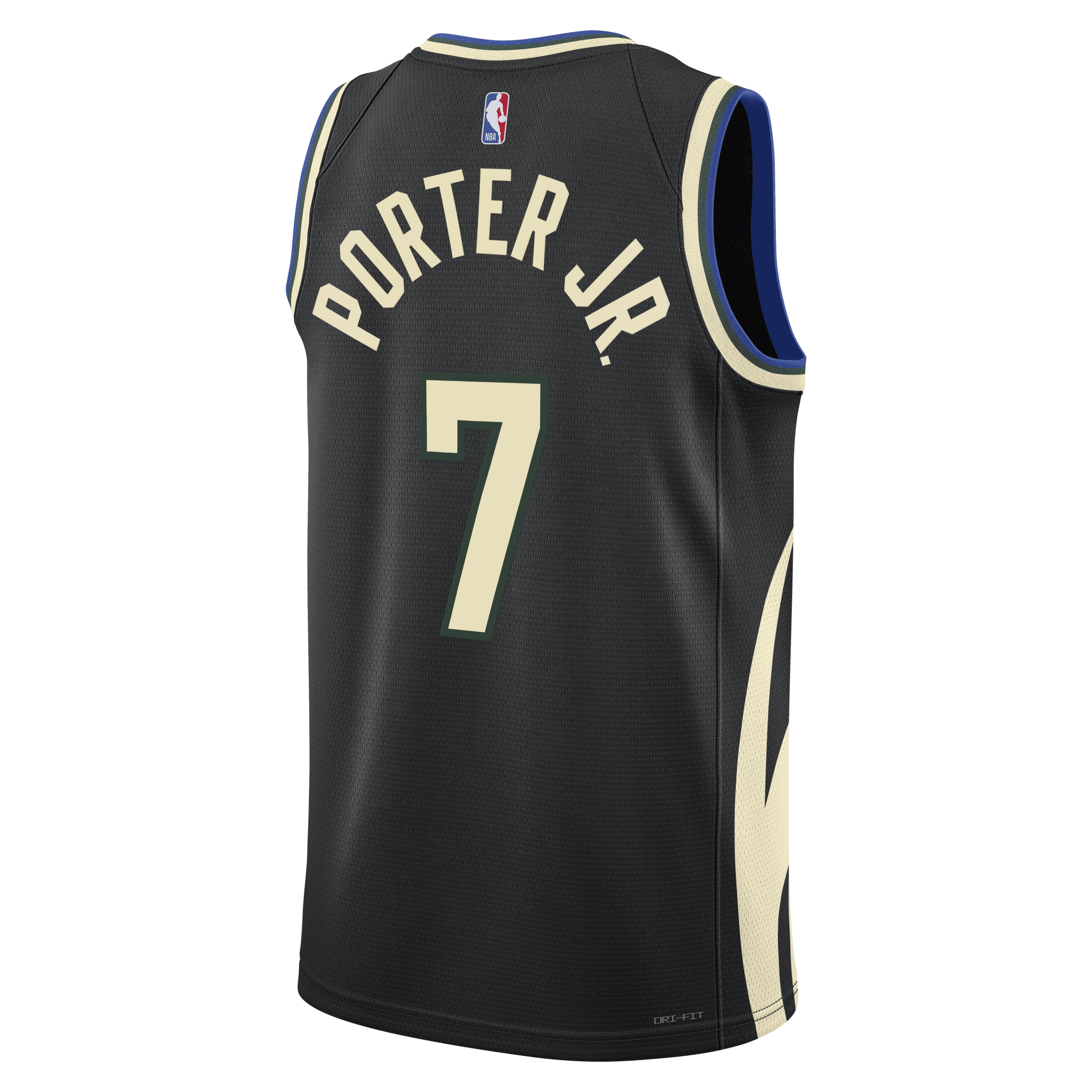 Milwaukee Bucks Jordan Brand Statement Edition Swingman Jersey - Hunter Green - Kevin Porter Jr. - Unisex NBA Team Jersey Basketball Fan Apparel