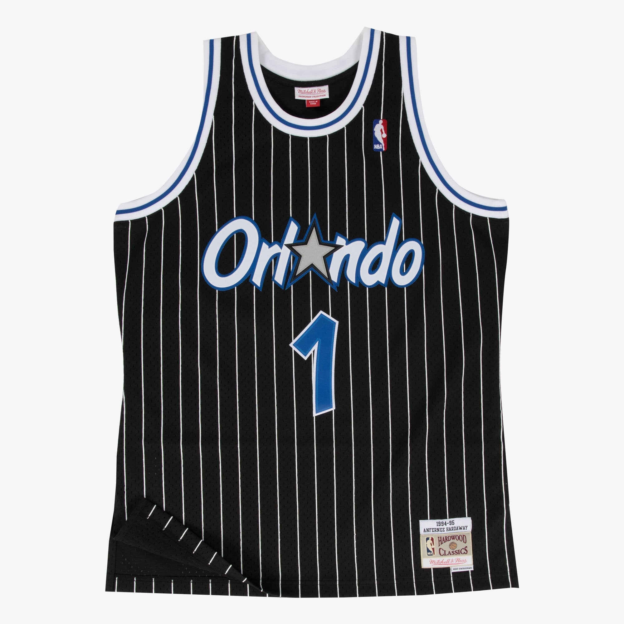 Orlando Magic Mitchell & Ness Swingman Jersey Alternate Anfernee Hardaway 1994-95 NBA Team Jersey Basketball Fan Apparel