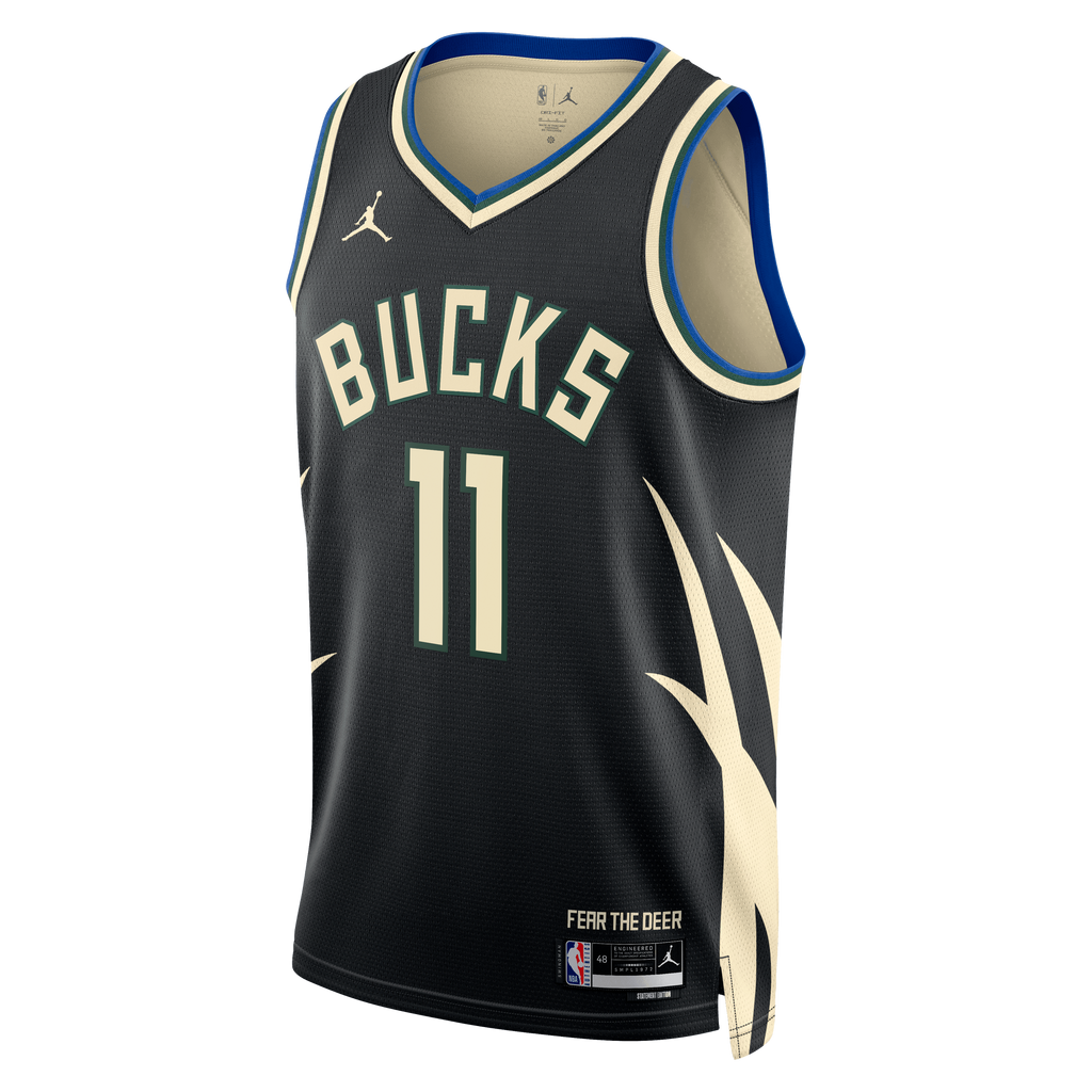 Milwaukee Bucks Jordan Brand Statement Edition Swingman Jersey - Hunter Green - Tyler Herro - Unisex NBA Team Jersey Basketball Fan Apparel