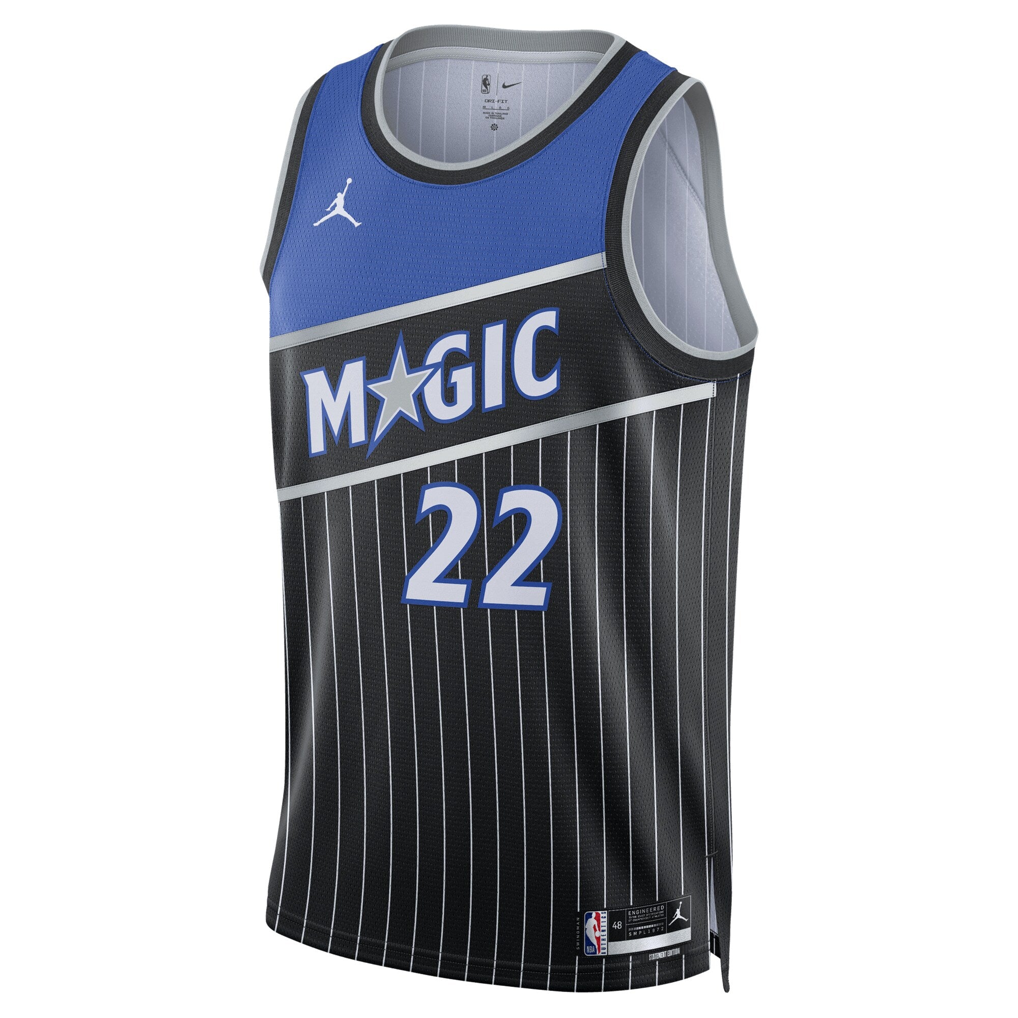 Orlando Magic Jordan Brand Statement Edition Swingman Jersey - Black - Franz Wagner - Unisex NBA Team Jersey Basketball Fan Apparel