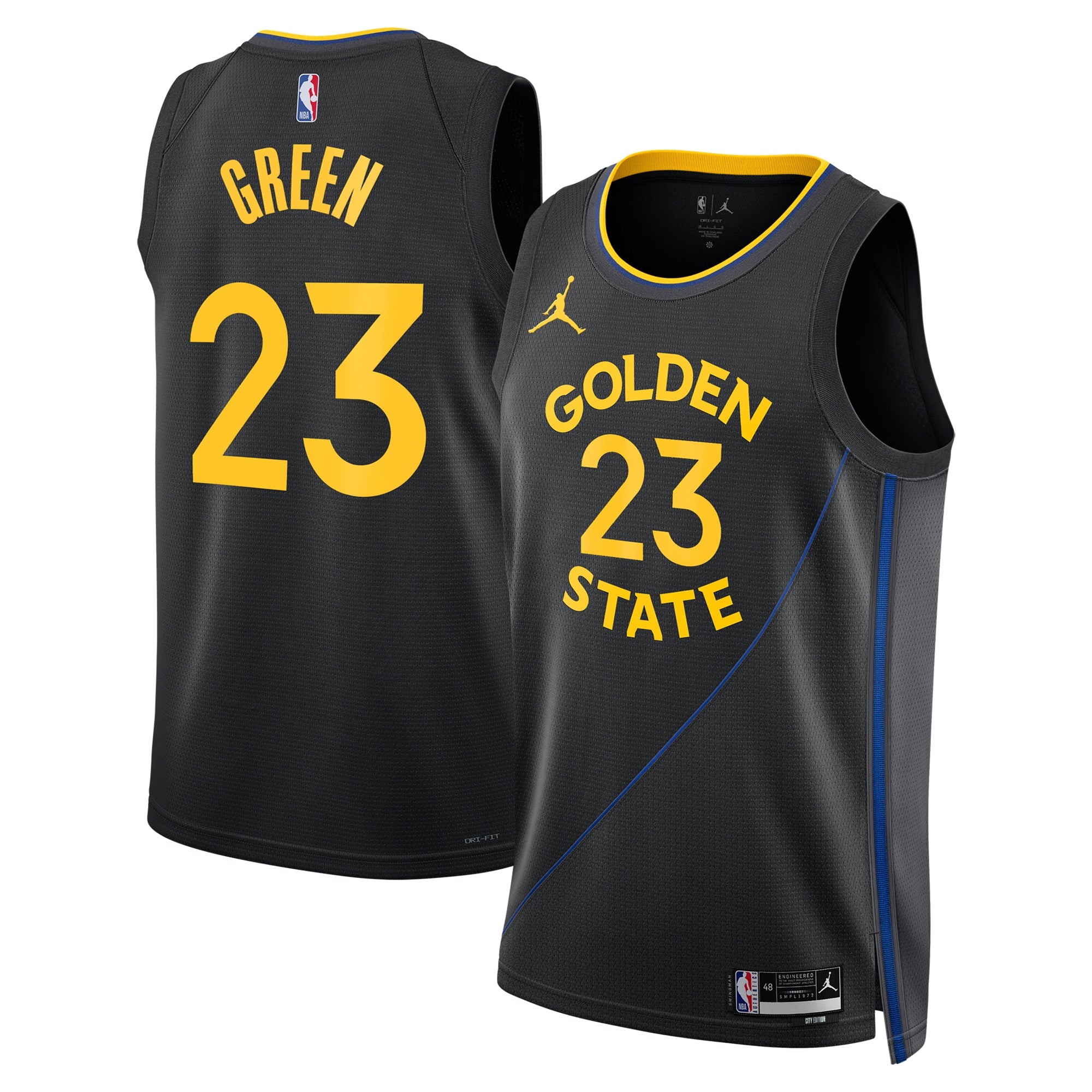 Golden State Warriors Jordan Brand 2024/25 Statement Edition Swingman Jersey - Black - Draymond Green - Unisex NBA Team Jersey Basketball Fan Apparel