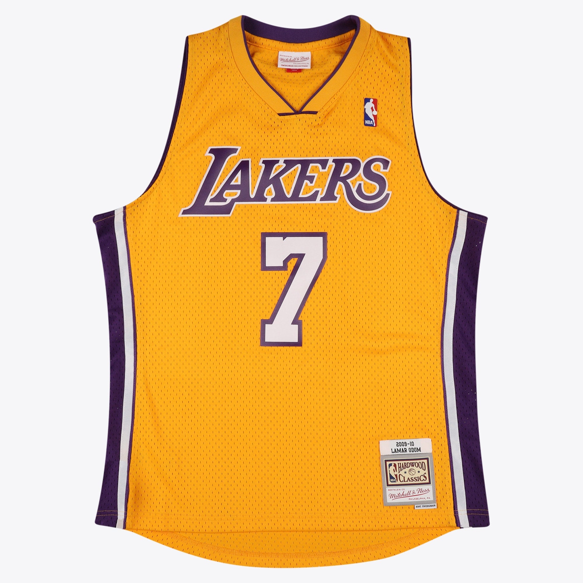 Los Angeles Lakers NBA Mitchell & Ness Swingman Jersey - Lamar Odom NBA Team Jersey Basketball Fan Apparel
